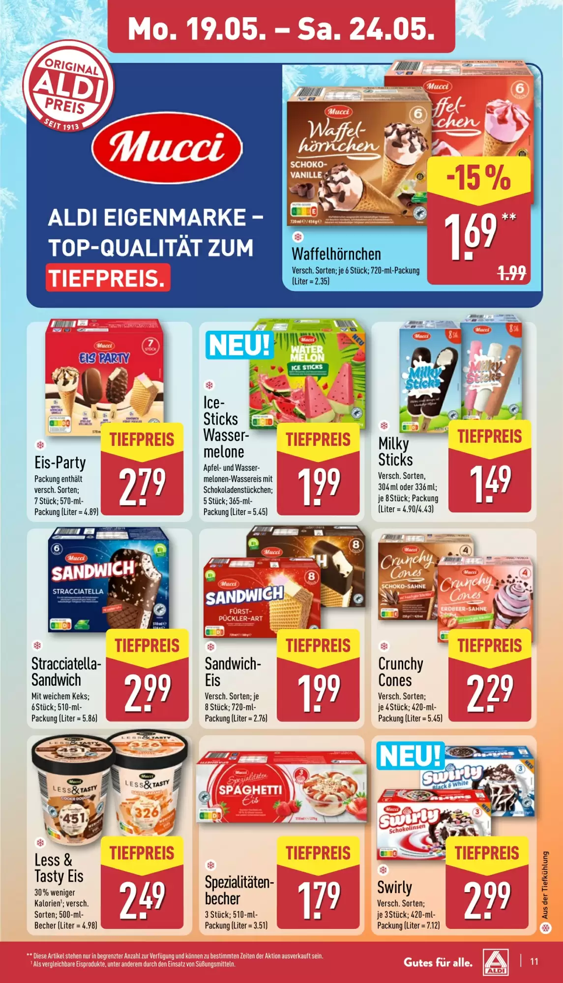 Aldi Nord Prospekt woche 21 - 19-05-2025 ( ist gültig von 19-05-2025 bis 25-05-2025) | 15