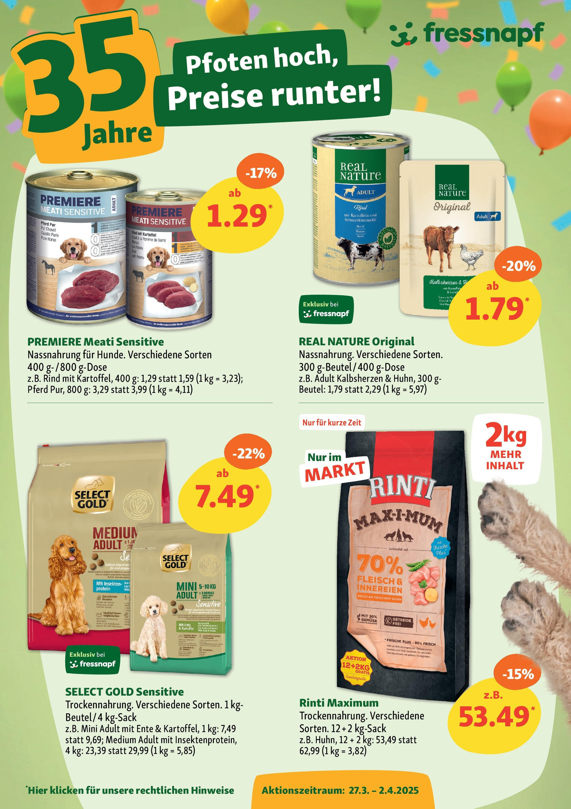 Fressnapf Prospekt woche 13 - 26-03-2025
