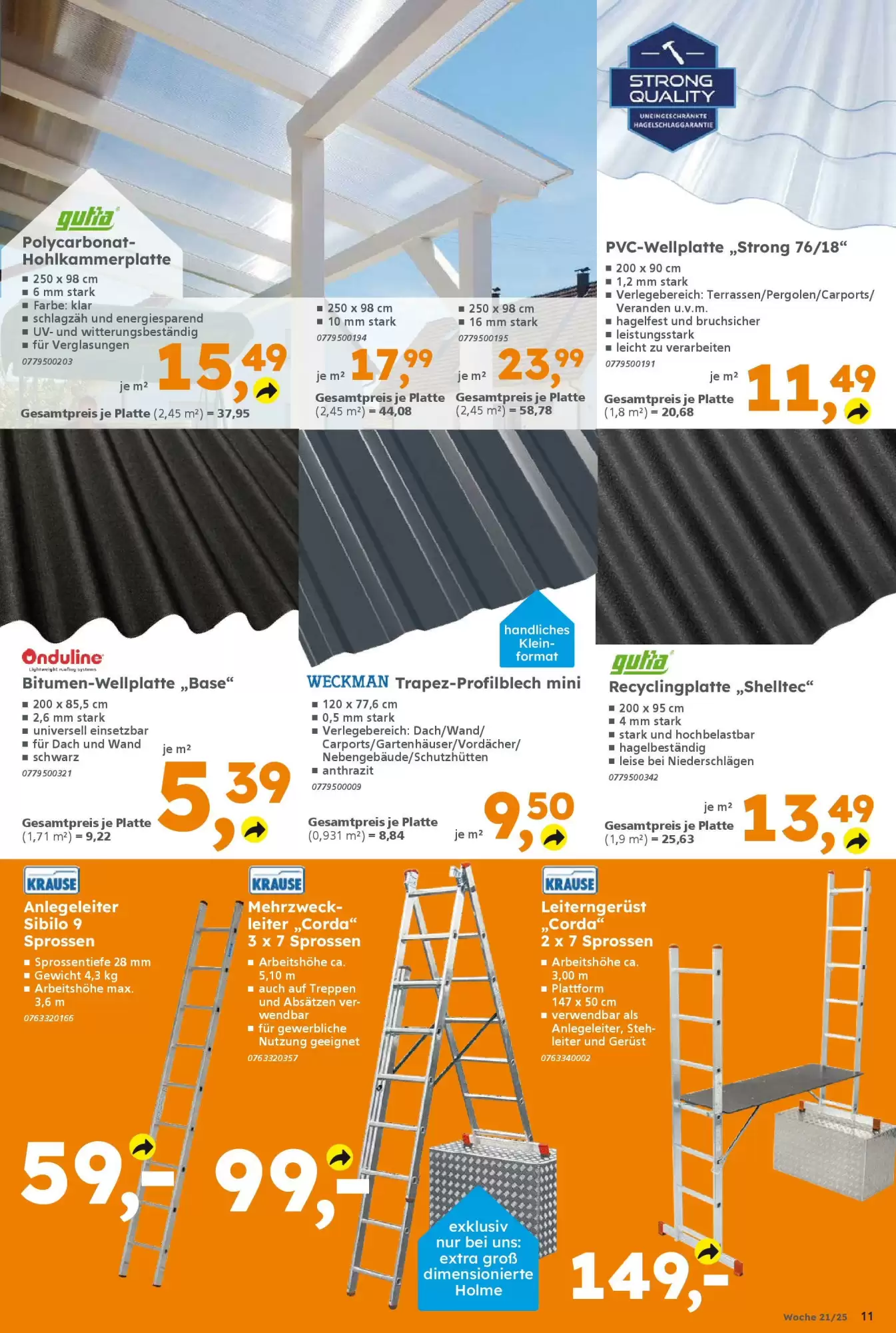 Globus Baumarkt Prospekt - 18-05-2025 ( ist gültig von 18-05-2025 bis 24-05-2025) | 11