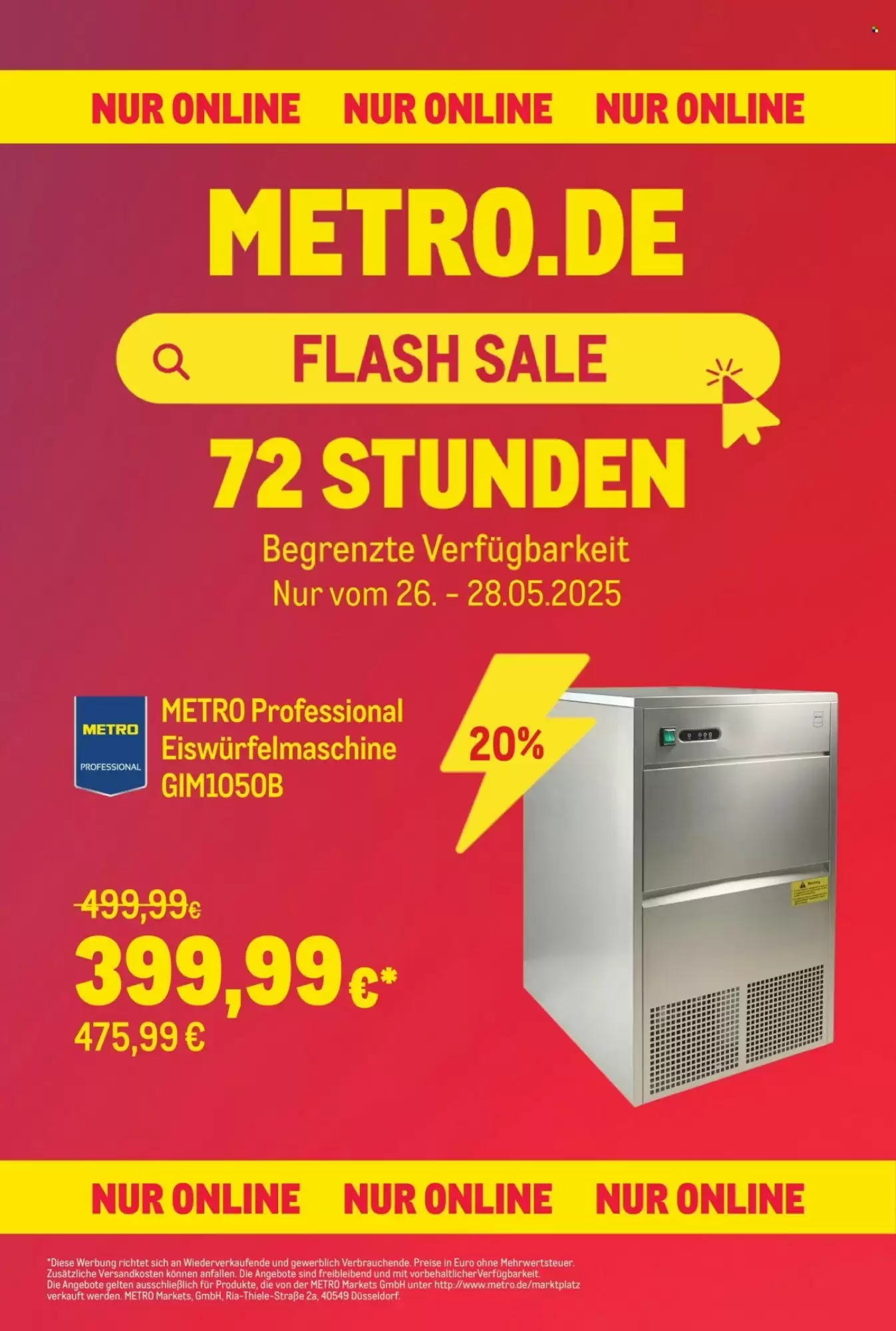 METRO Prospekt - 26-05-2025 ( ist gültig von 26-05-2025 bis 28-05-2025) | 1