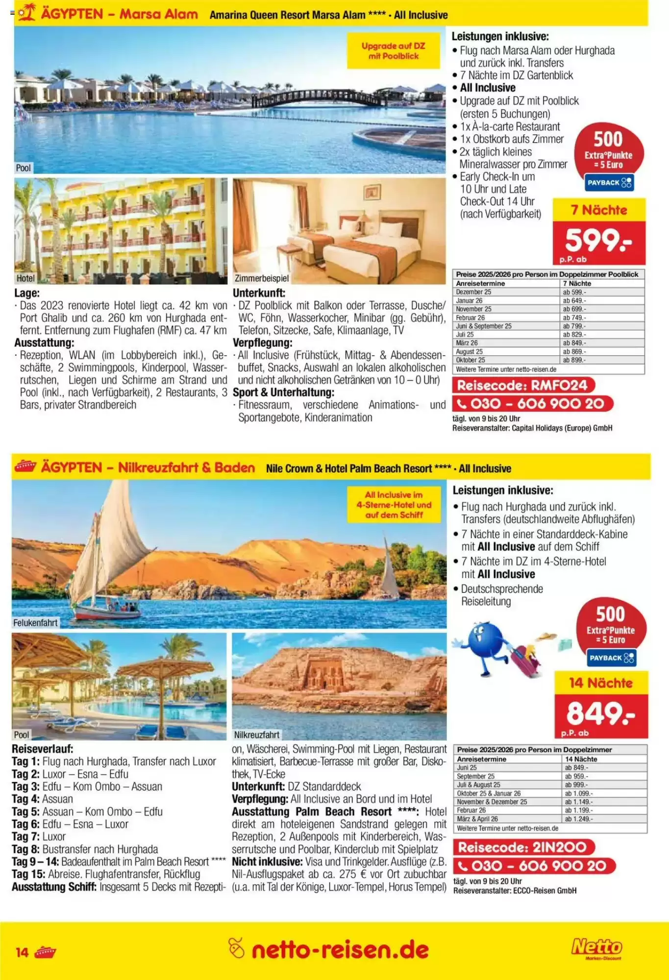 Netto Reisen Prospekt - 02-05-2025