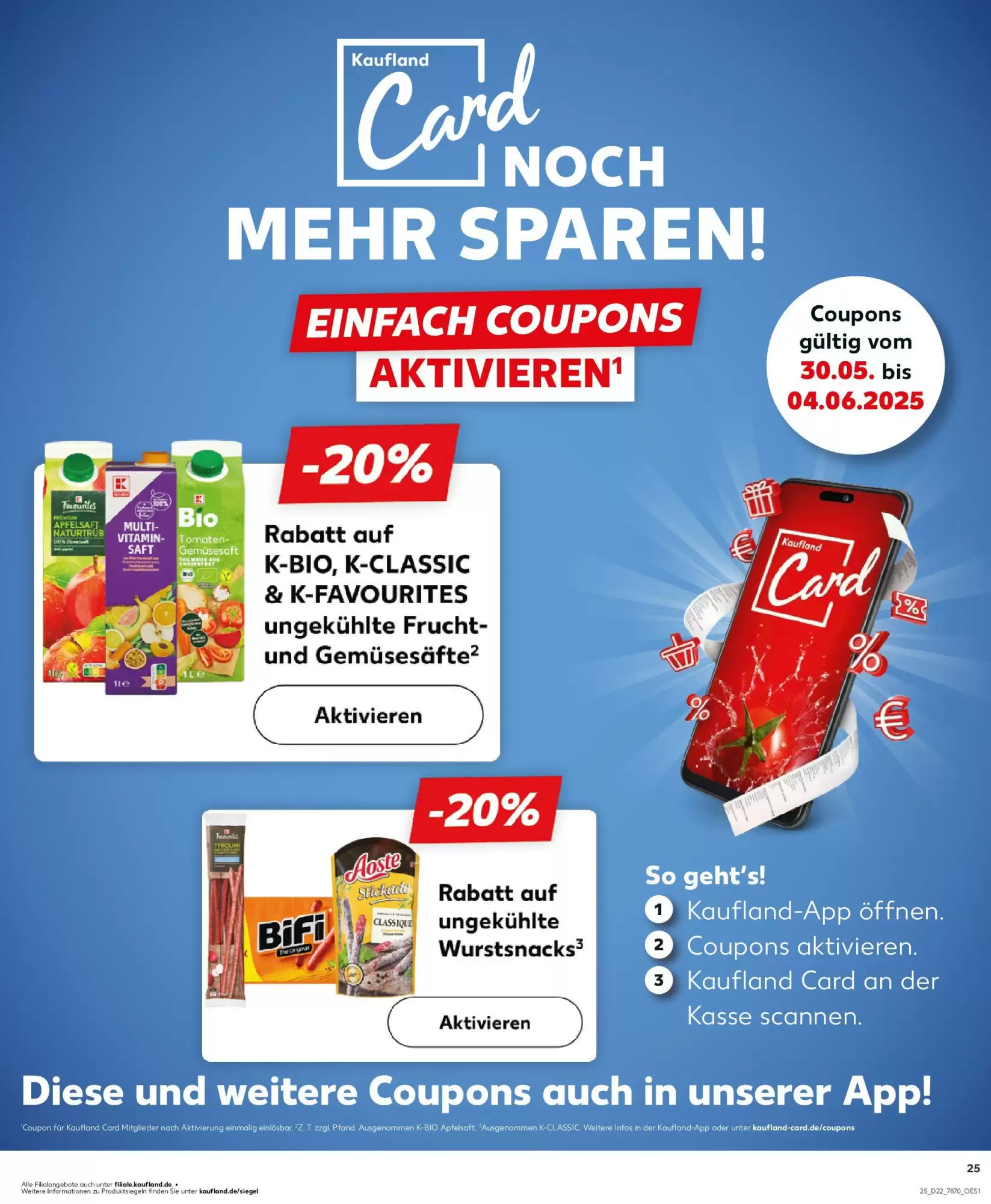 Kaufland Prospekt woche 22 - 29-05-2025 ( ist gültig von 29-05-2025 bis 04-06-2025) | 25