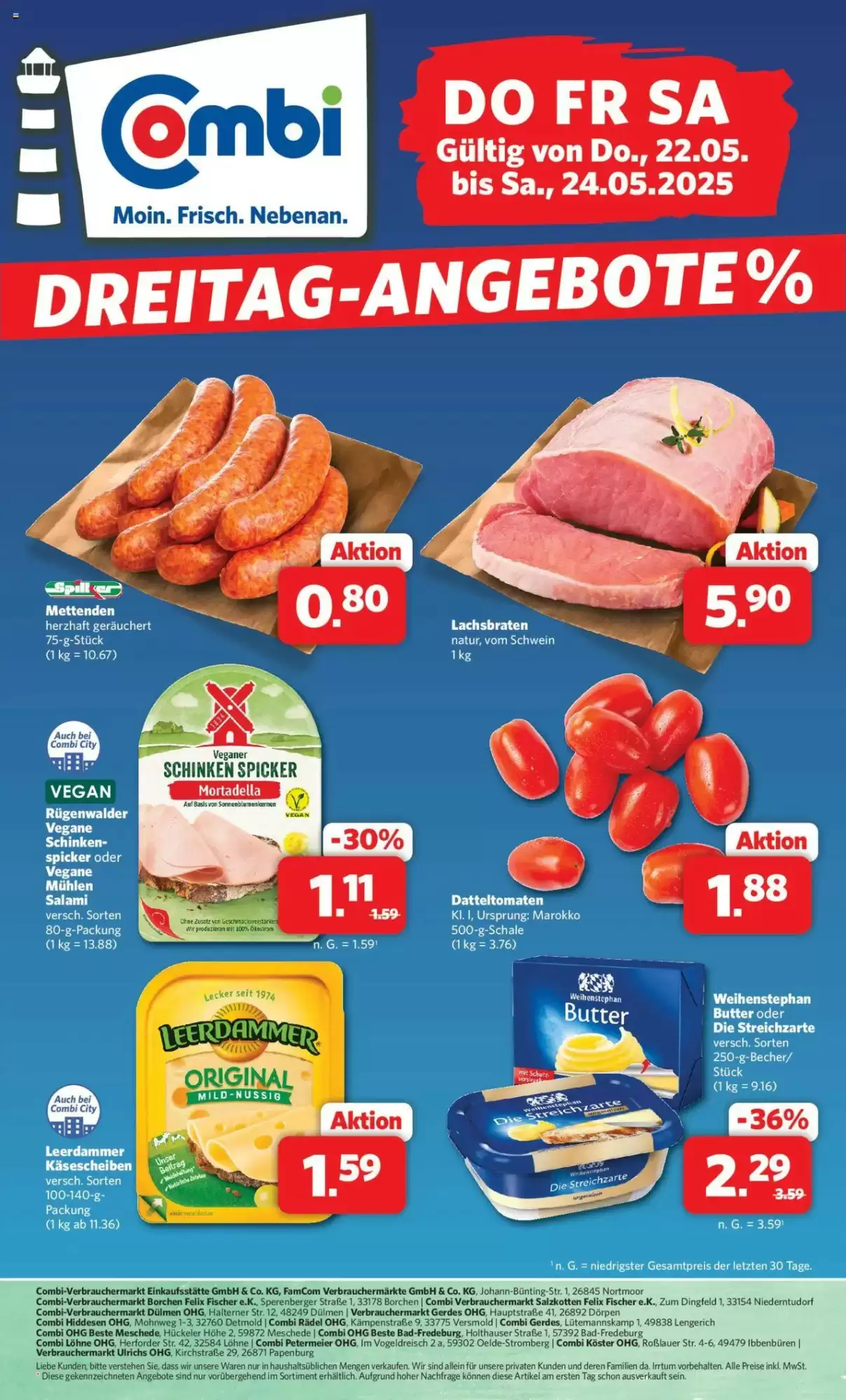 Combi Prospekt - 22-05-2025 ( ist gültig von 22-05-2025 bis 24-05-2025) | 2