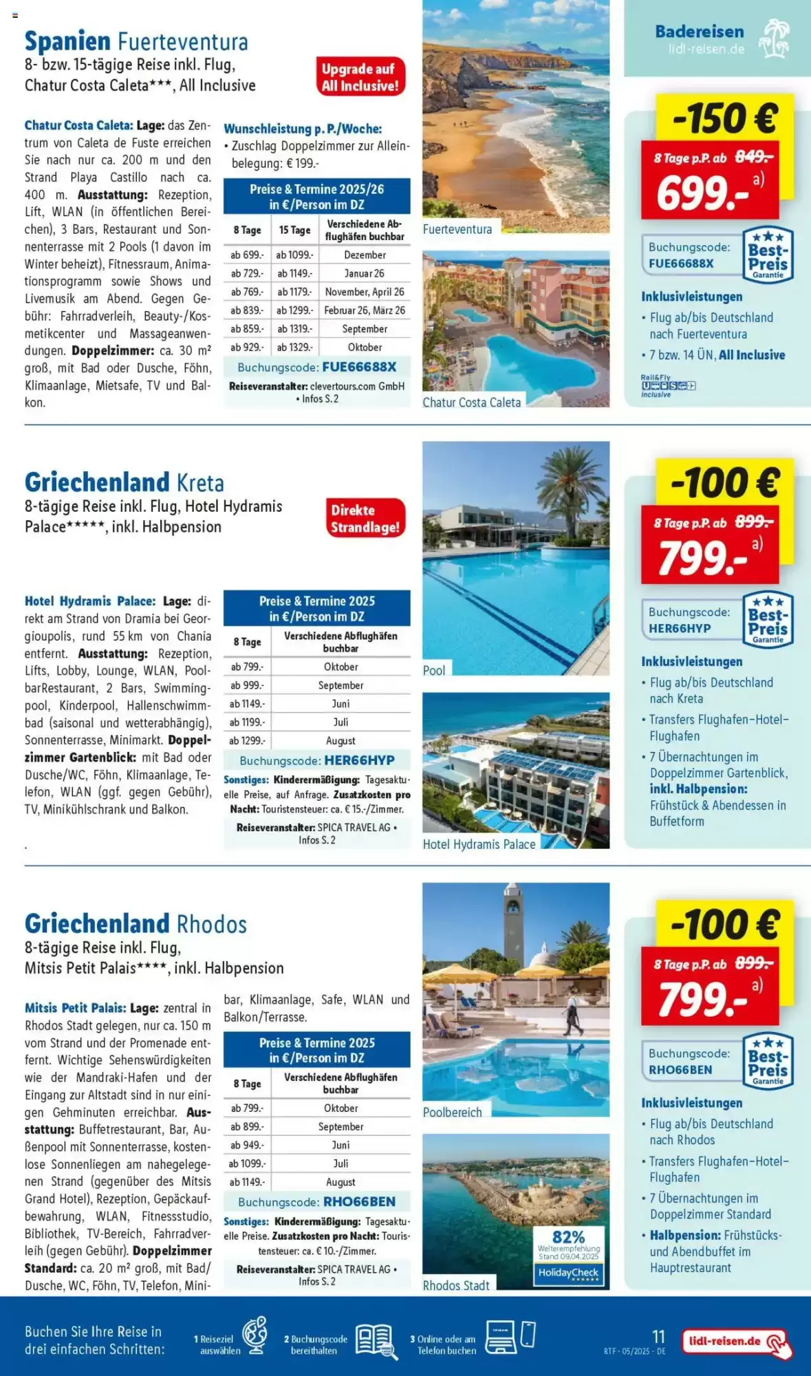 Lidl Reisen Prospekt - 14-05-2025 ( ist gültig von 14-05-2025 bis 15-06-2025)