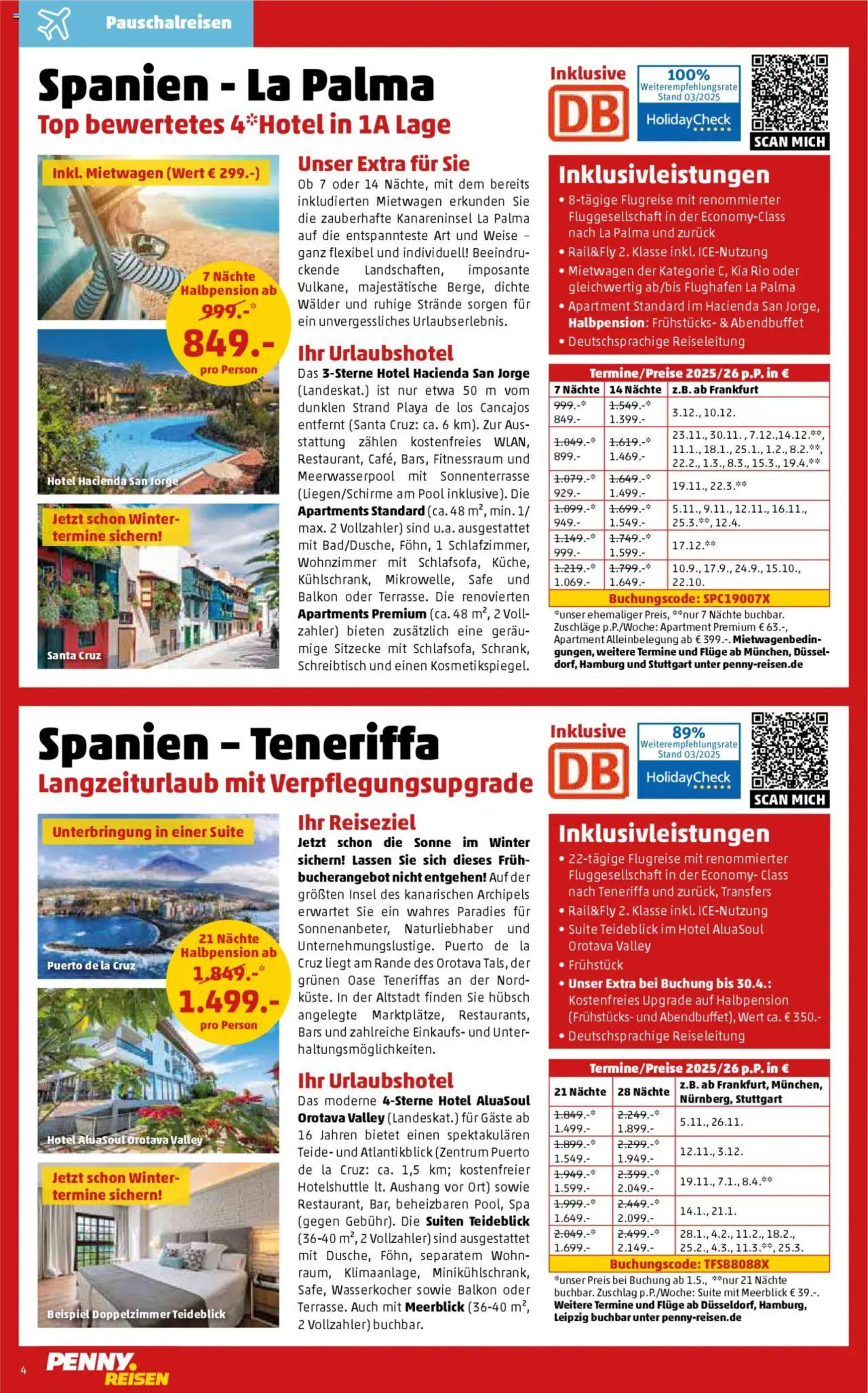 Penny Reisen Prospekt - 01-04-2025