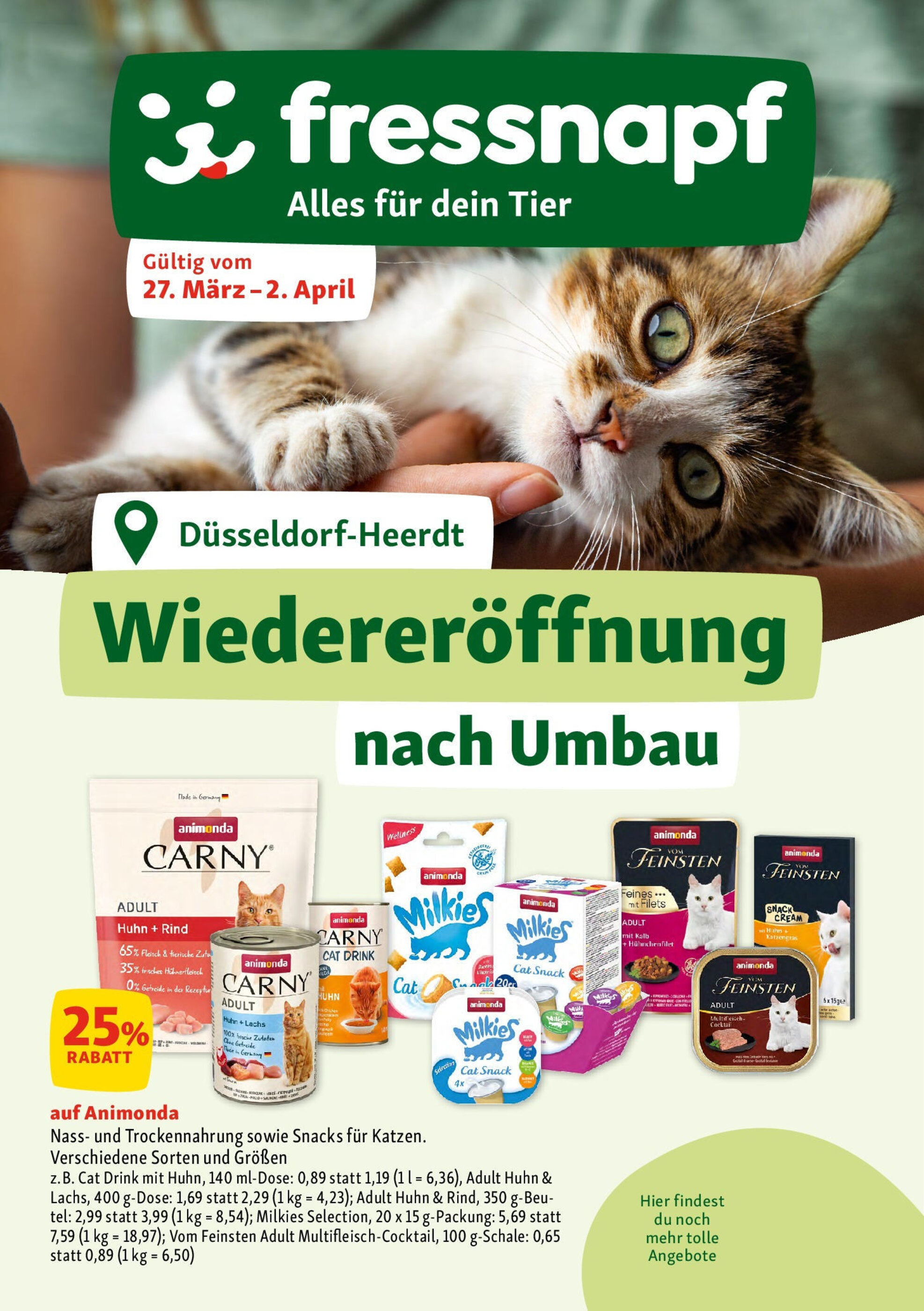 Fressnapf Prospekt woche 12 - 22-03-2025