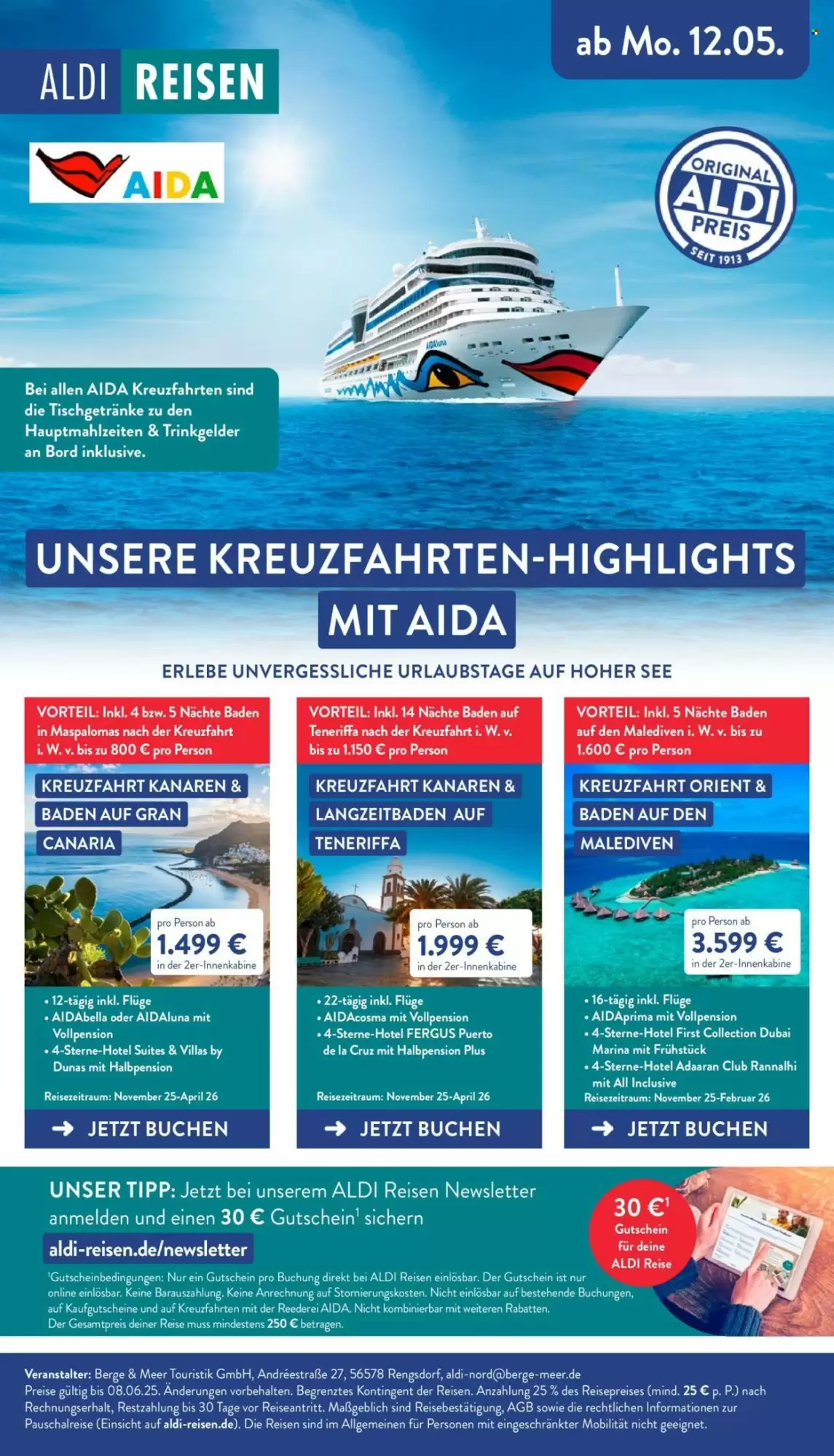 Aldi Nord Prospekt woche 22 - 26-05-2025 ( ist gültig von 26-05-2025 bis 31-05-2025) | 42