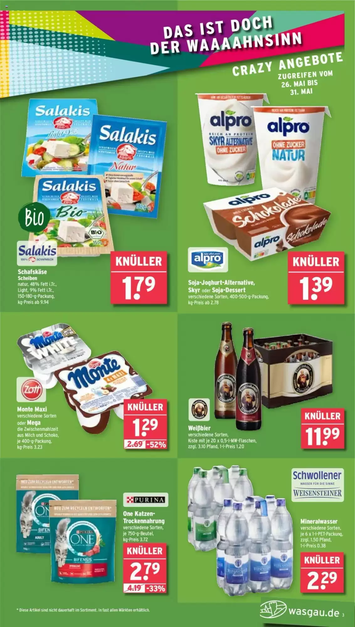 Wasgau Prospekt woche 22 - 26-05-2025 ( ist gültig von 26-05-2025 bis 31-05-2025) | 3