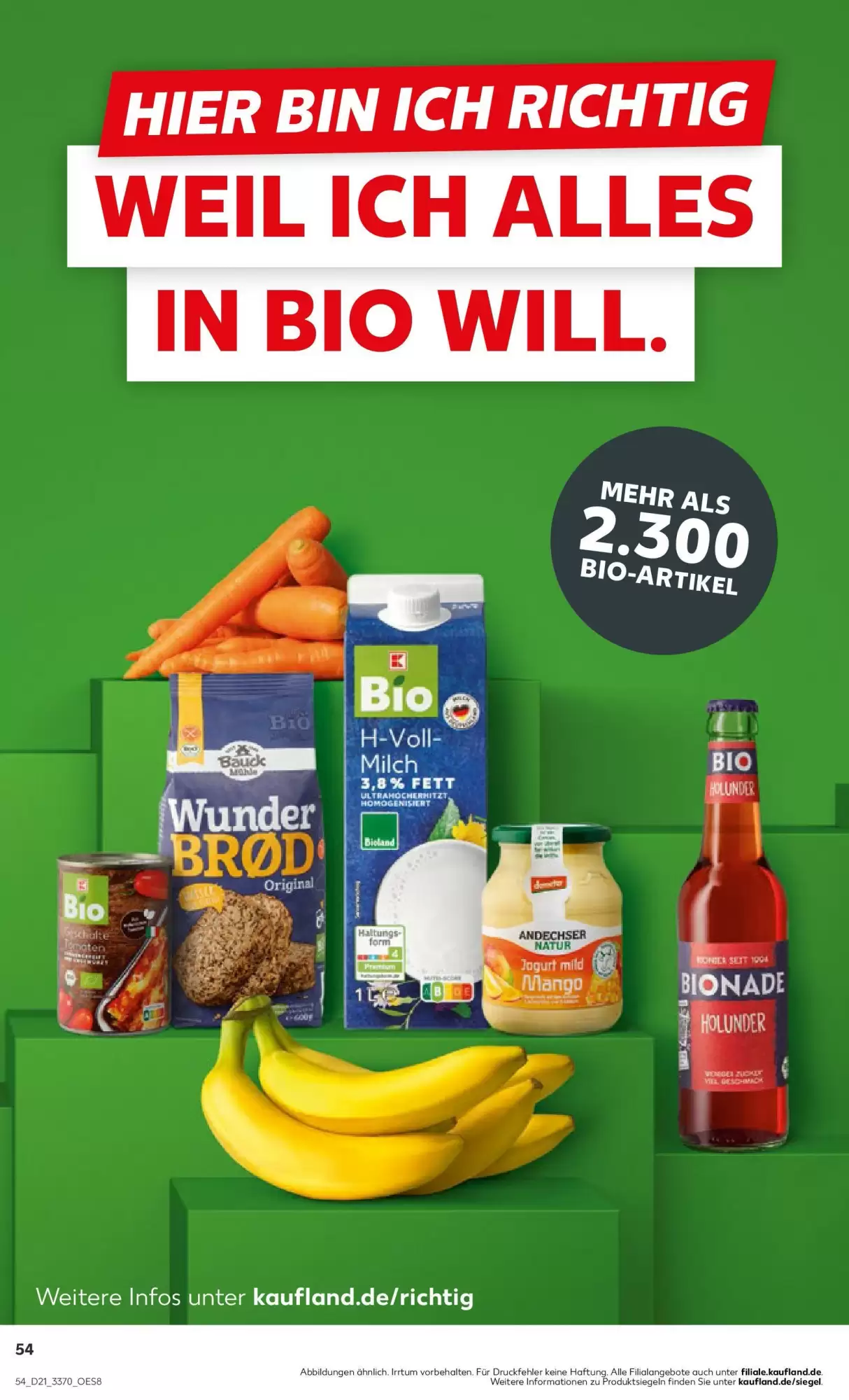 Kaufland Prospekt woche 21 - 21-05-2025 ( ist gültig von 21-05-2025 bis 27-05-2025) | 54
