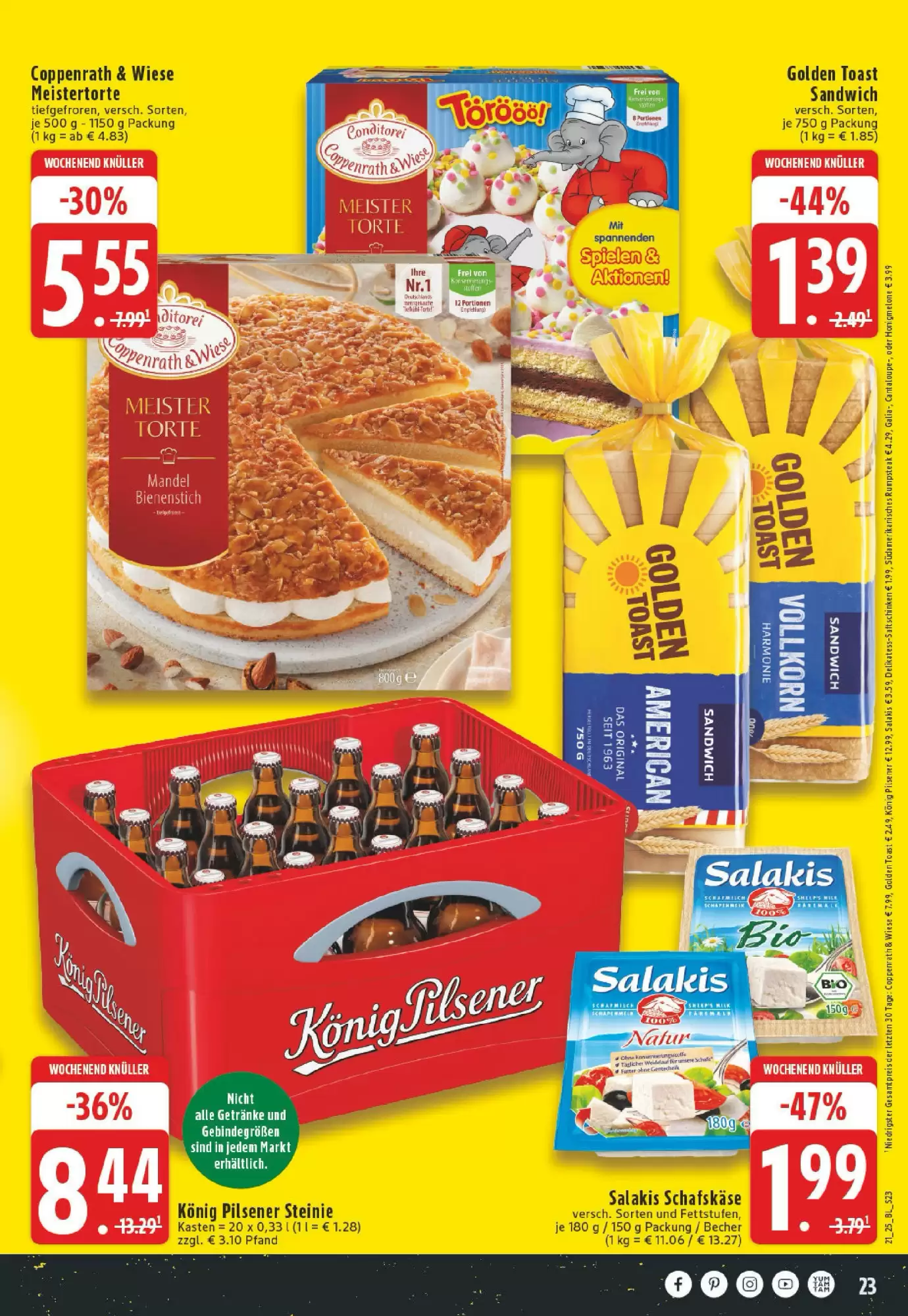 Edeka Prospekt woche 21 - 18-05-2025 ( ist gültig von 18-05-2025 bis 24-05-2025) | 23