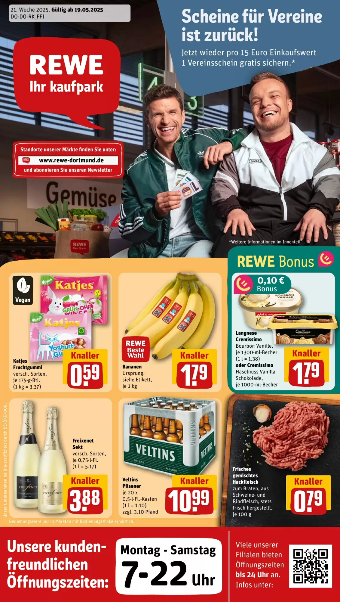 REWE Kaufpark Prospekt woche 21 - 19-05-2025 ( ist gültig von 19-05-2025 bis 25-05-2025) | 1