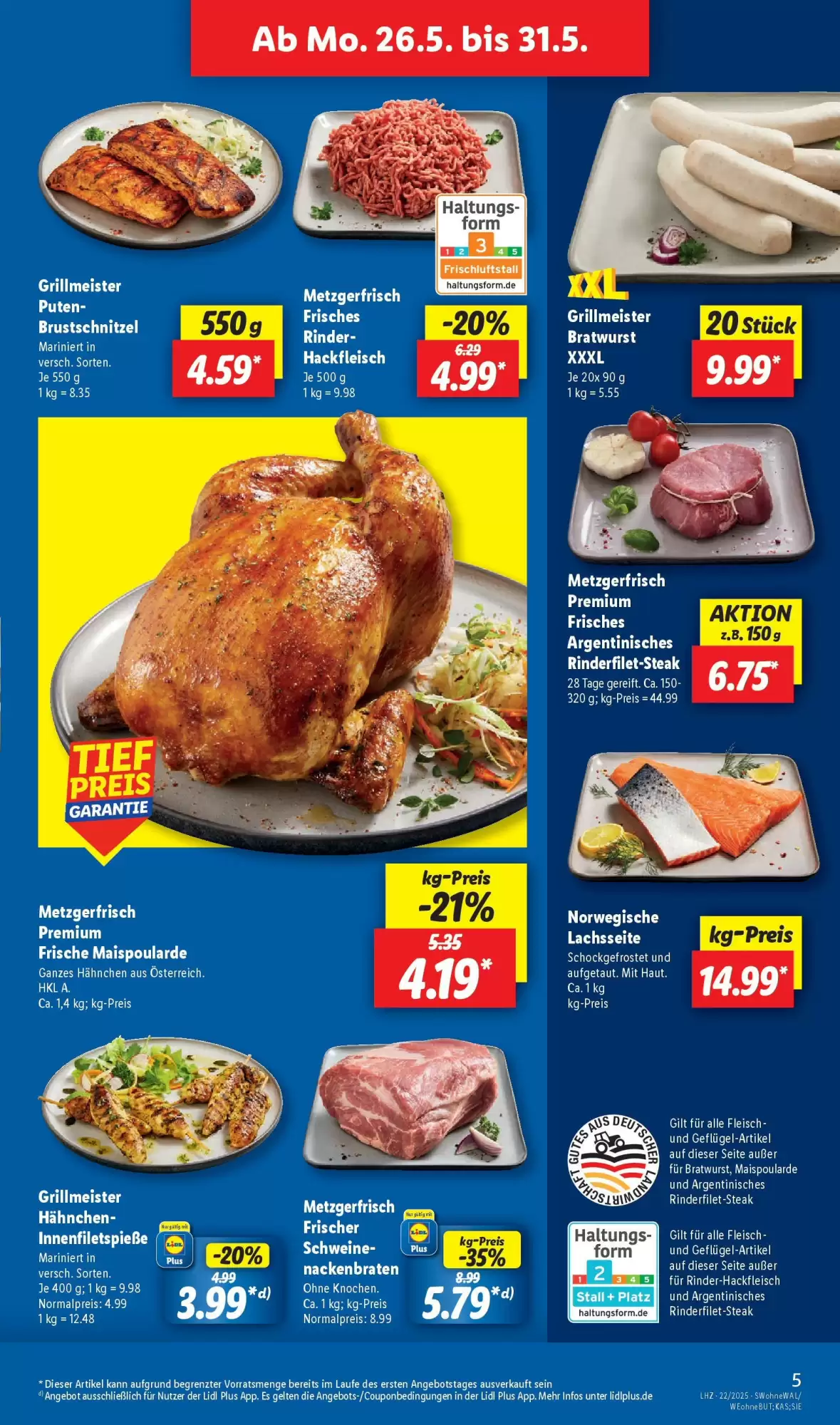 Lidl Prospekt woche 22 - 26-05-2025 ( ist gültig von 26-05-2025 bis 31-05-2025) | 5