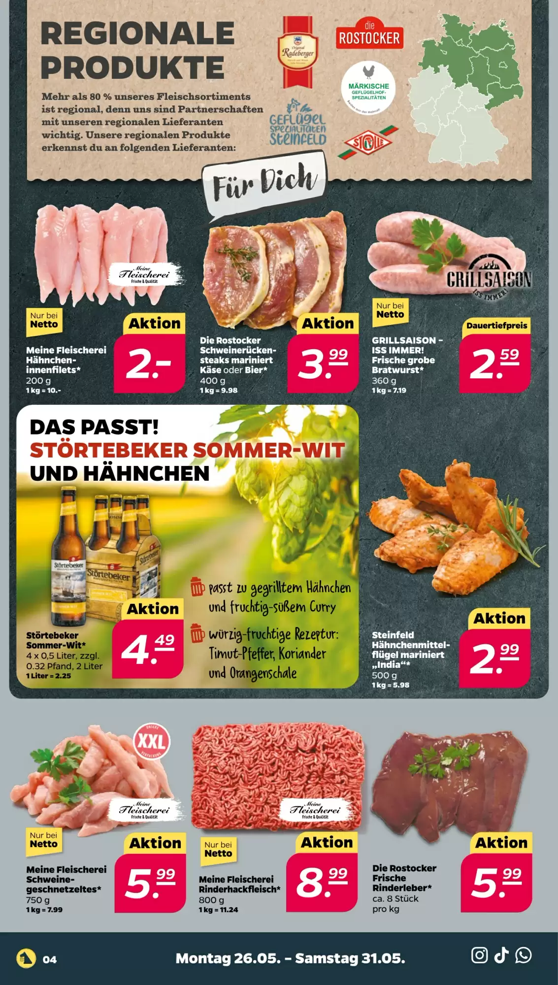 NETTO Prospekt woche 22 - 26-05-2025 ( ist gültig von 26-05-2025 bis 31-05-2025) | 4