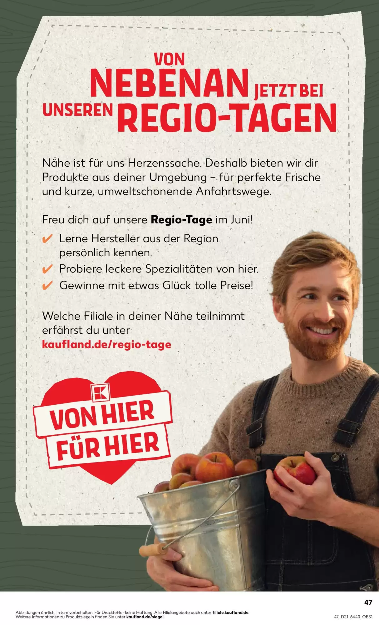 Kaufland Prospekt woche 21 - 21-05-2025 ( ist gültig von 21-05-2025 bis 27-05-2025) | 47