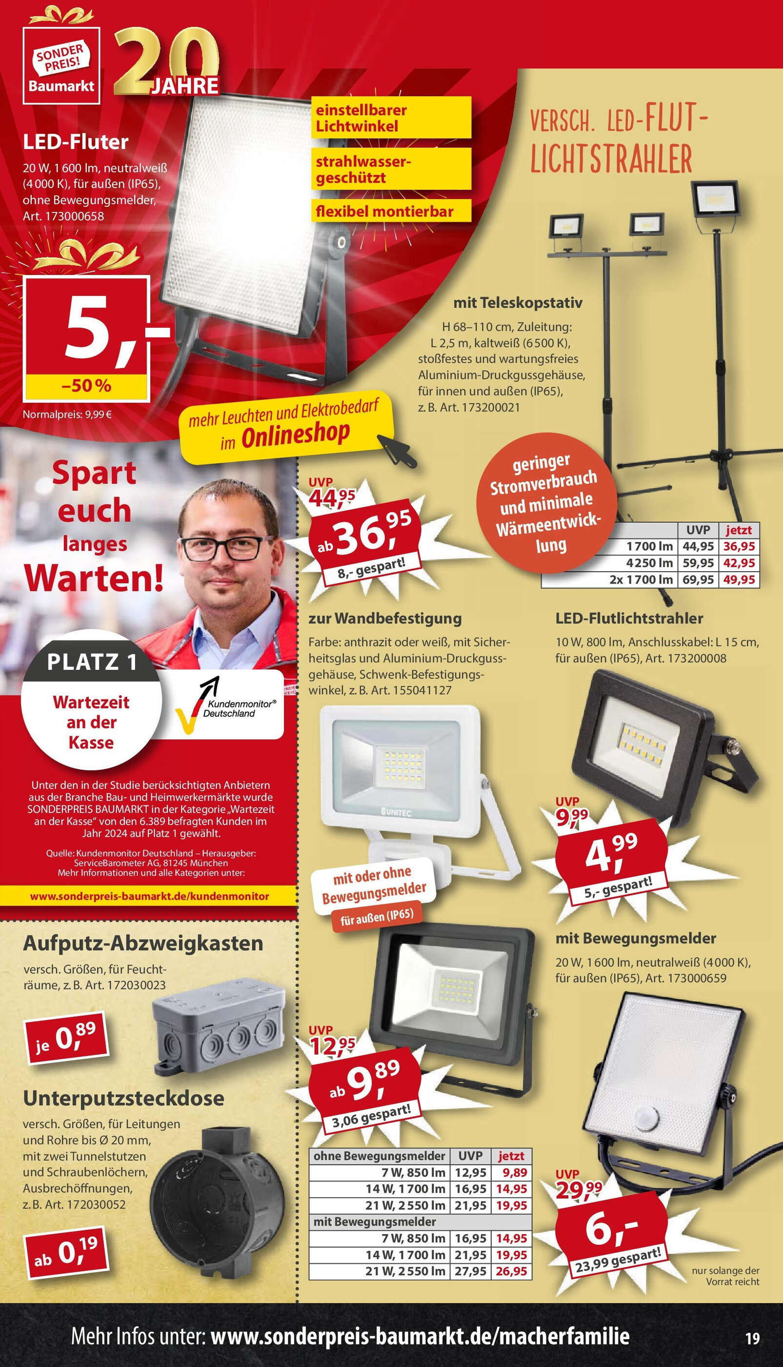 Sonderpreis Baumarkt Prospekt woche 15 - 12-04-2025