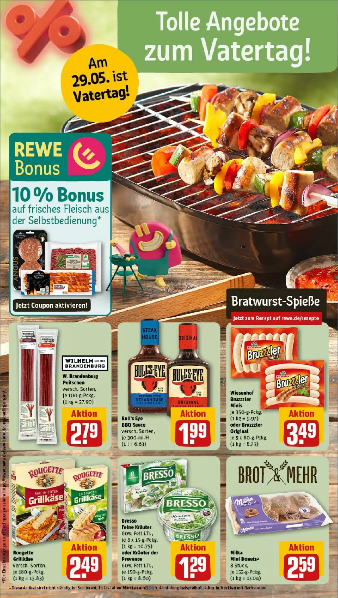 REWE Prospekt woche 22 - 25-05-2025 ( ist gültig von 25-05-2025 bis 01-06-2025) | 4