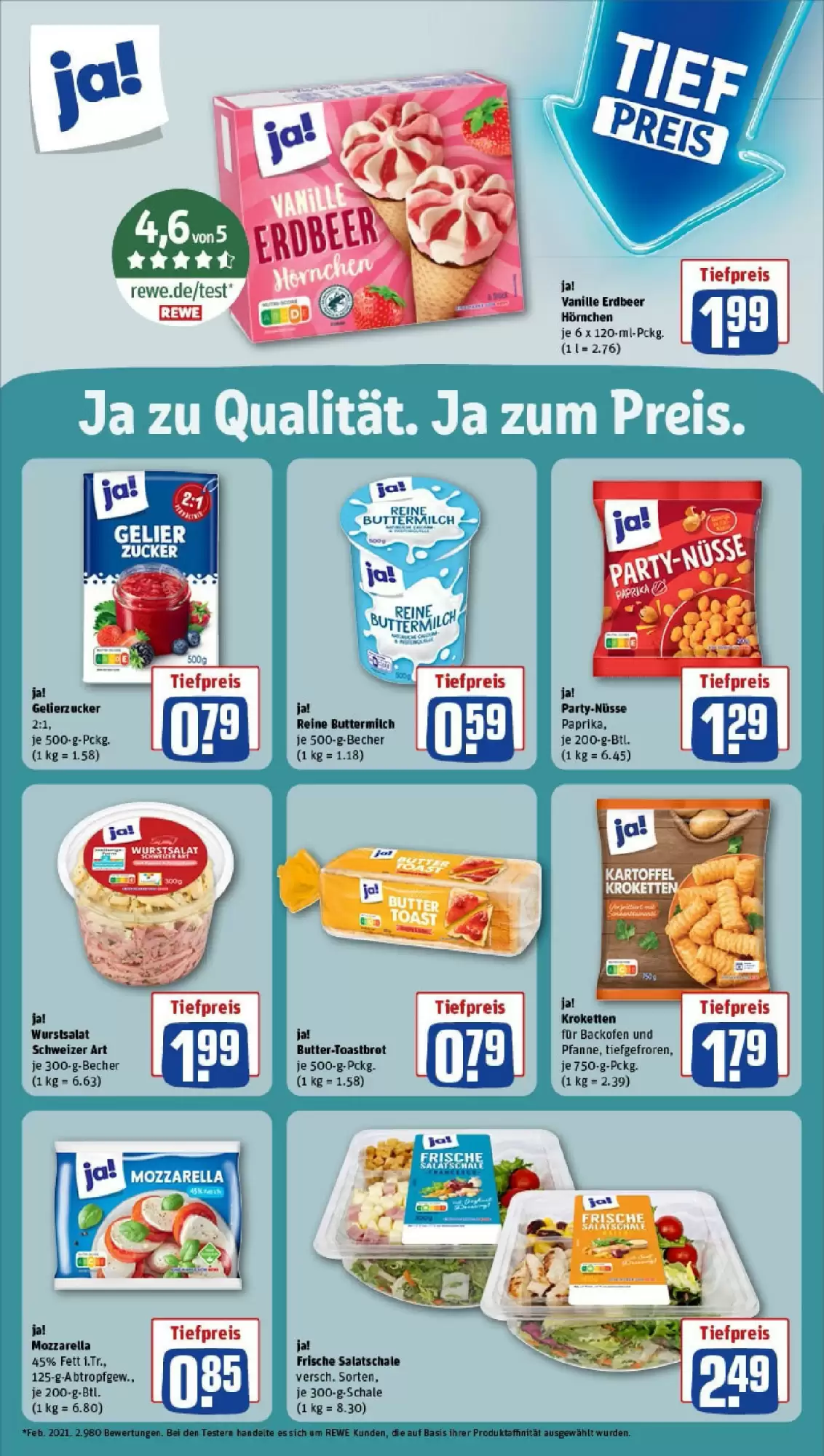 REWE Prospekt woche 21 - 19-05-2025 ( ist gültig von 19-05-2025 bis 25-05-2025) | 14