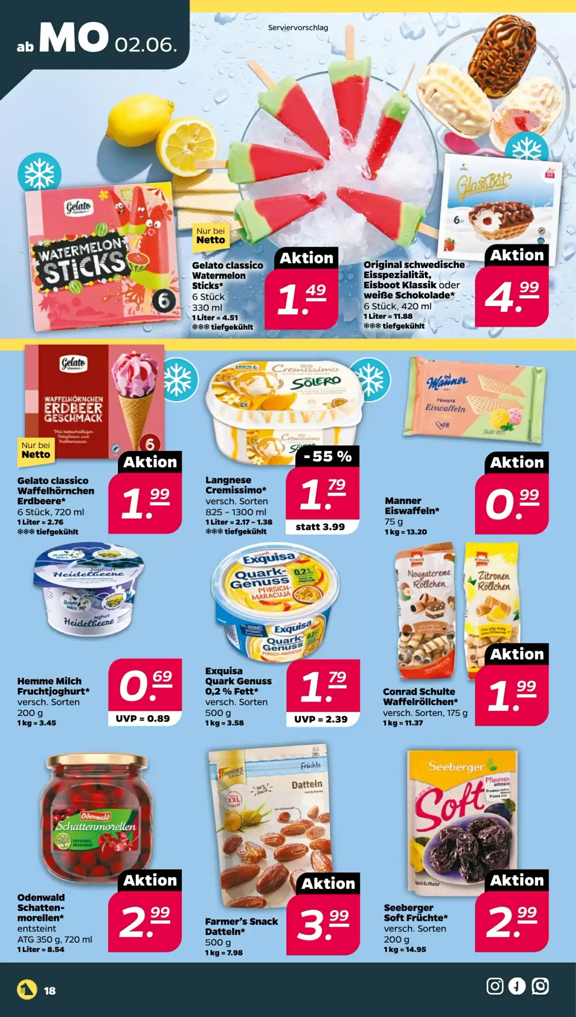 NETTO Prospekt woche 23 - 02-06-2025 ( ist gültig von 02-06-2025 bis 07-06-2025) | 18