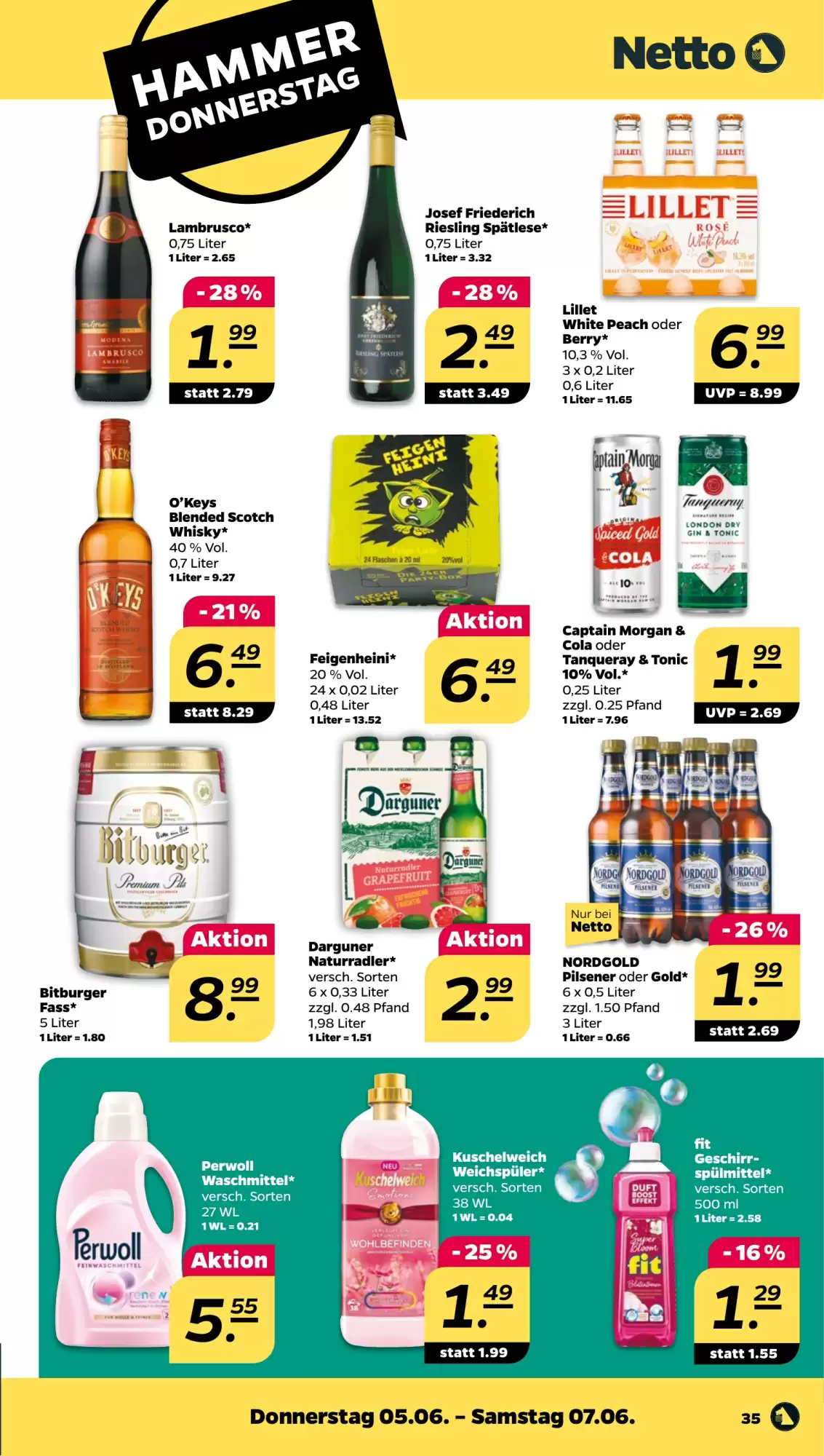 NETTO Prospekt woche 23 - 02-06-2025 ( ist gültig von 02-06-2025 bis 07-06-2025) | 35