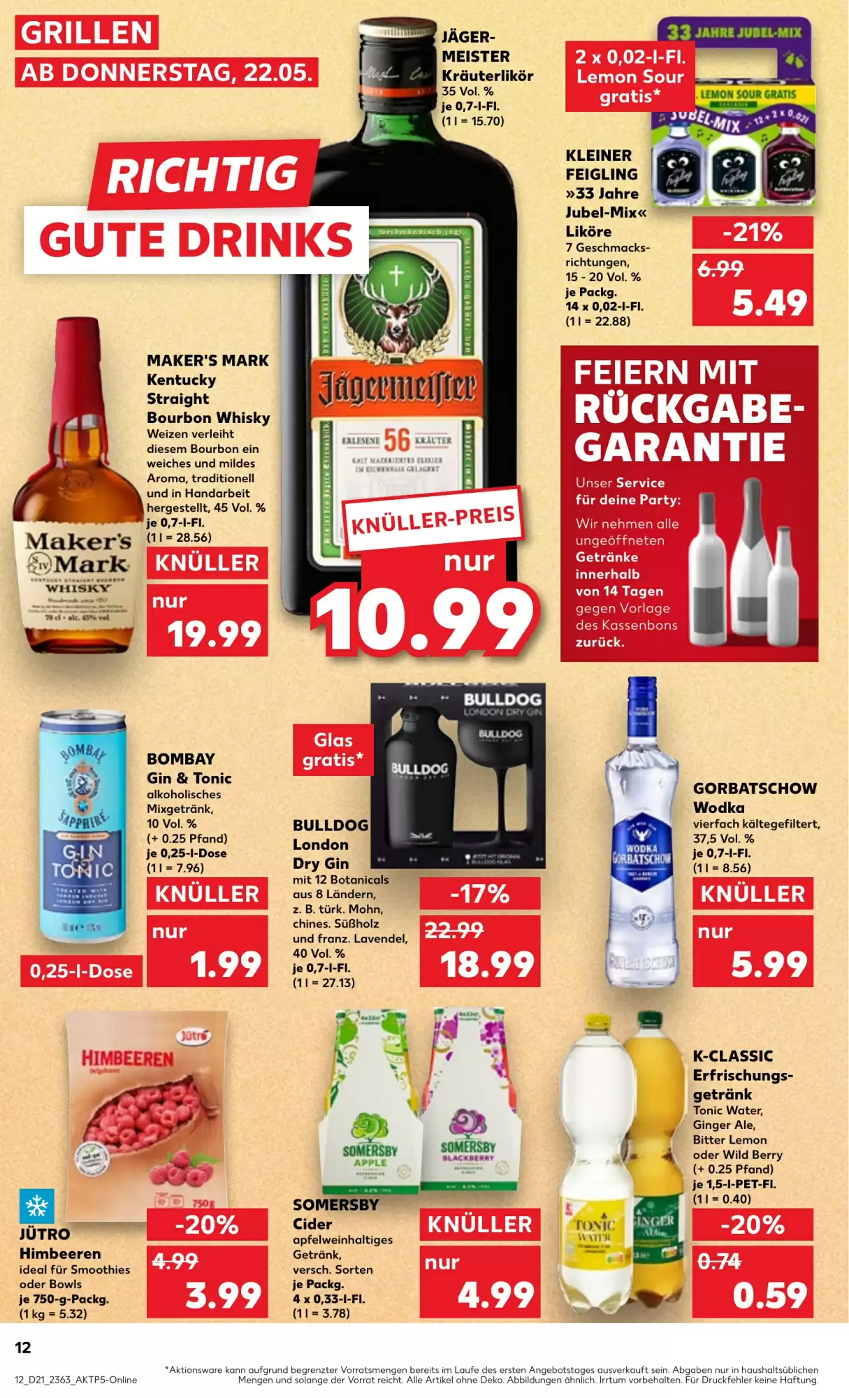 Kaufland Prospekt woche 21 - 21-05-2025 ( ist gültig von 21-05-2025 bis 27-05-2025) | 12