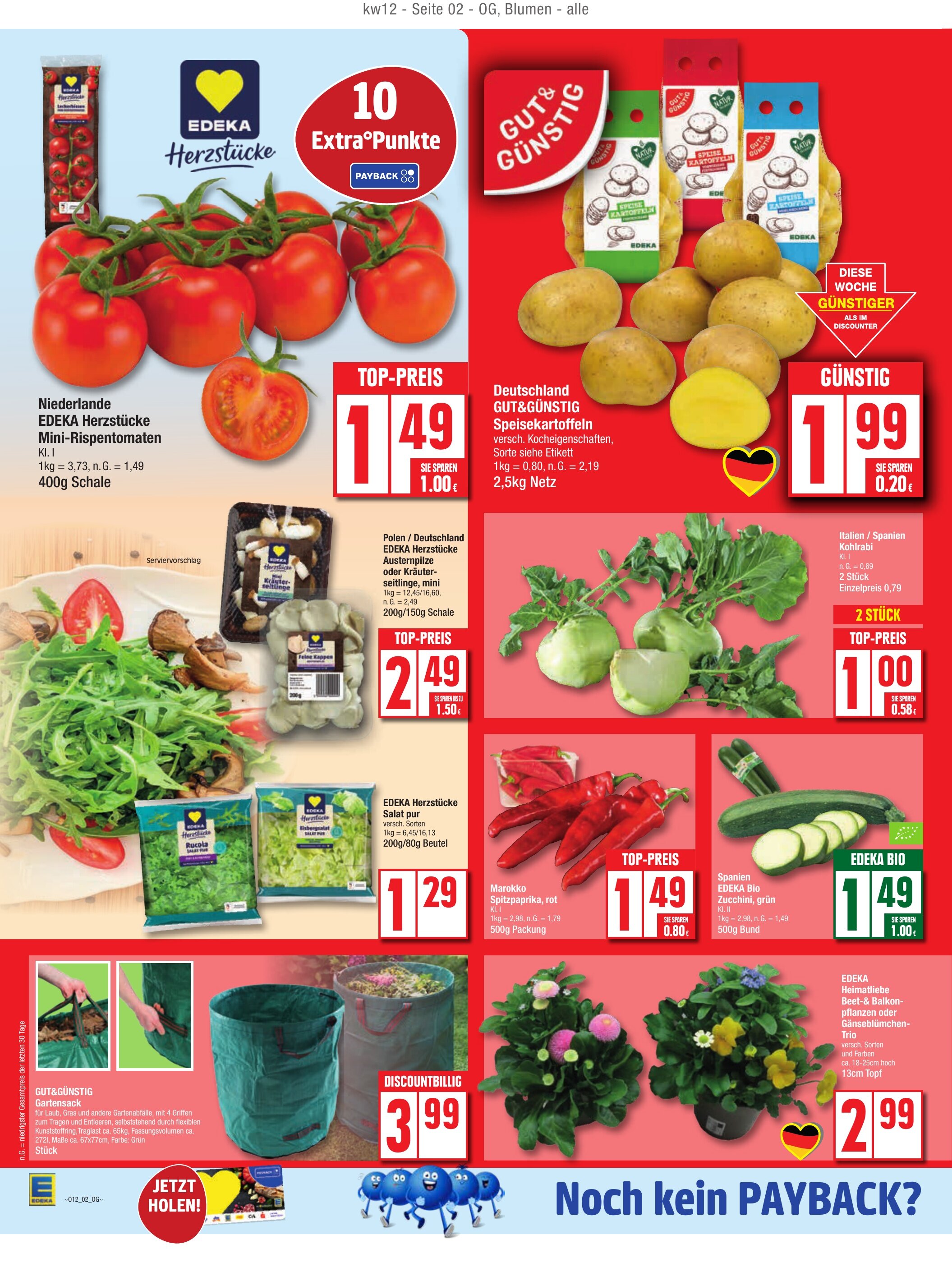 Edeka Prospekt woche 12 - 16-03-2025