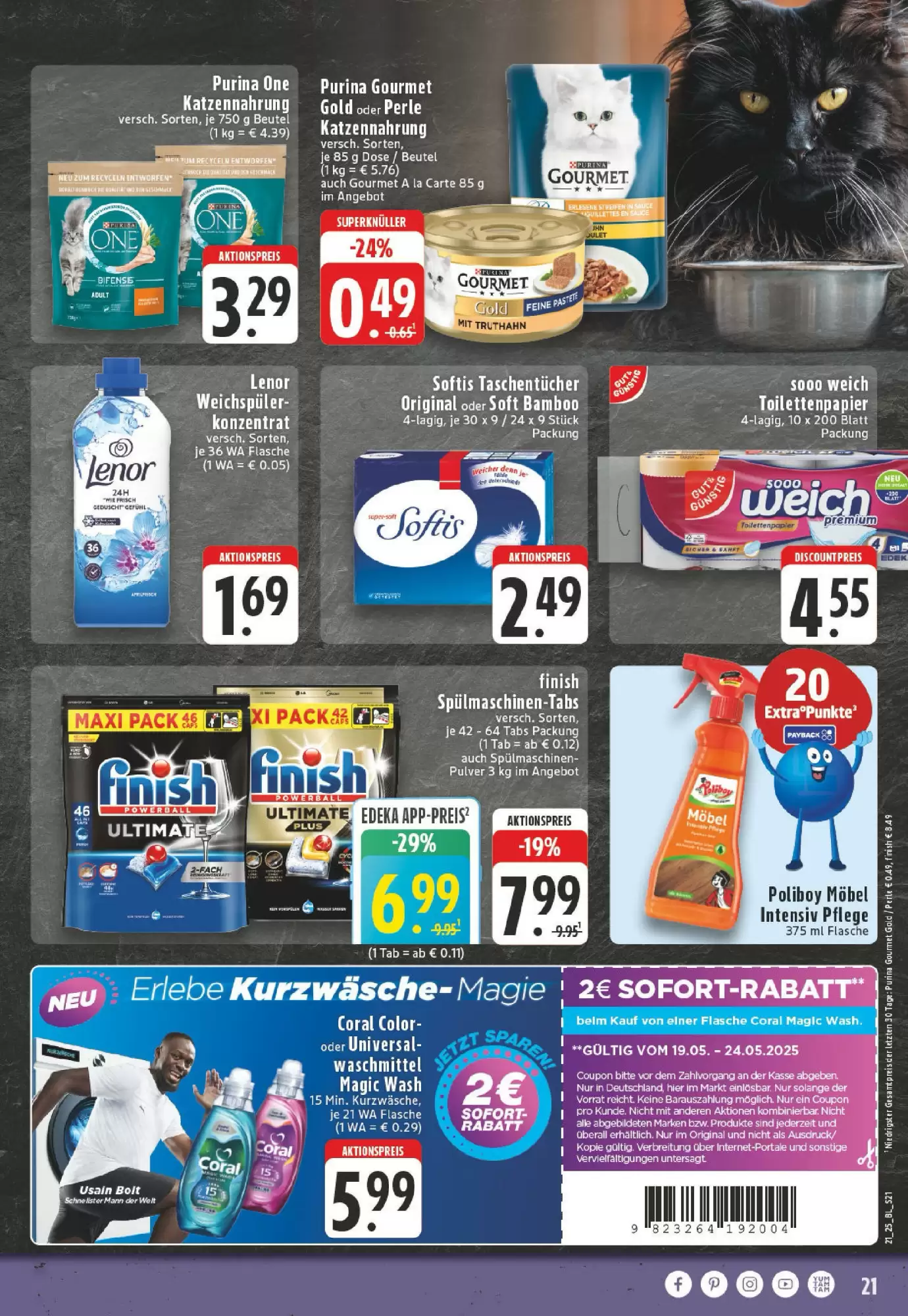 Edeka Prospekt woche 21 - 18-05-2025 ( ist gültig von 18-05-2025 bis 24-05-2025) | 21