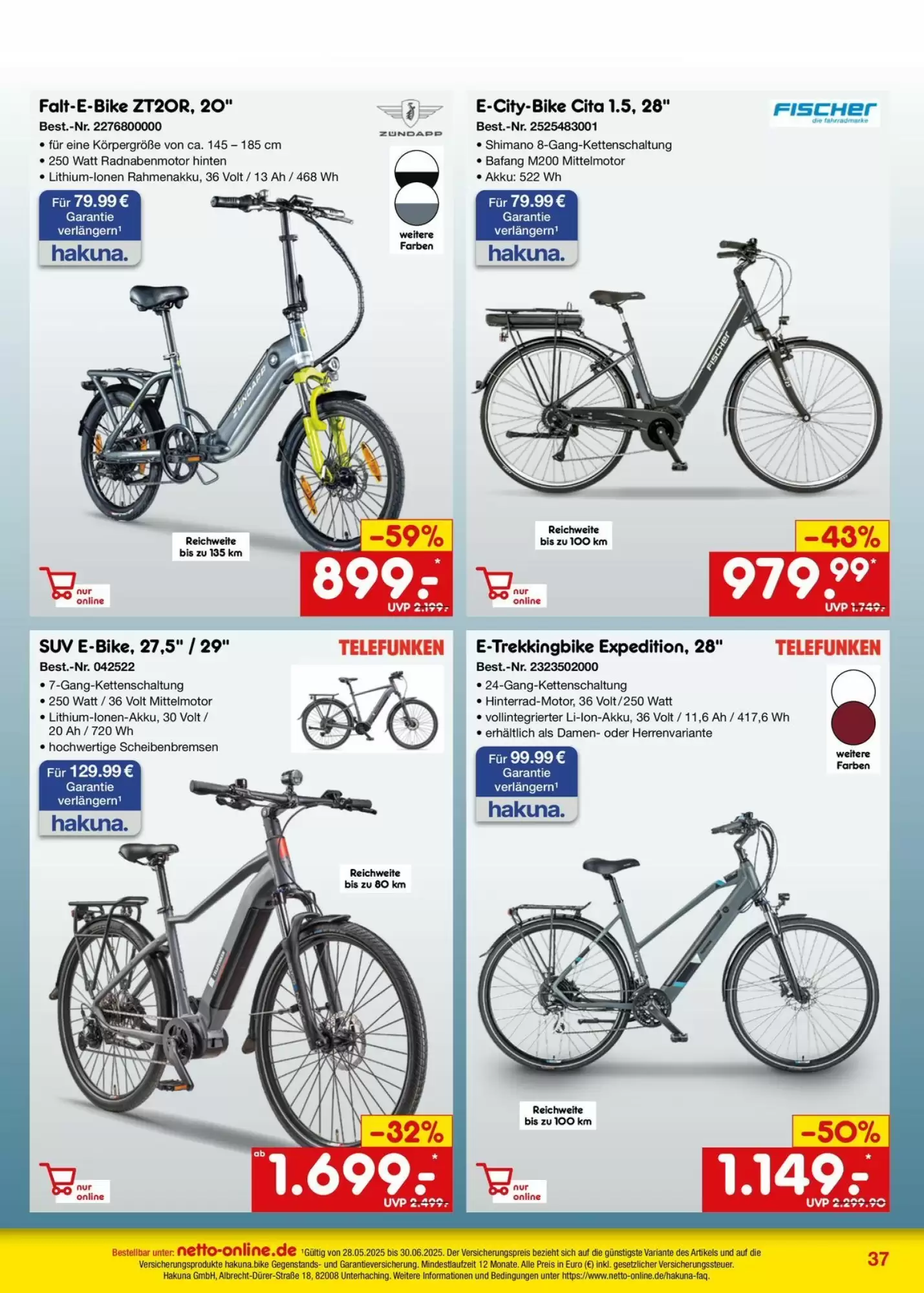 Netto Marken-Discount Prospekt - 01-06-2025 ( ist gültig von 01-06-2025 bis 30-06-2025) | 37