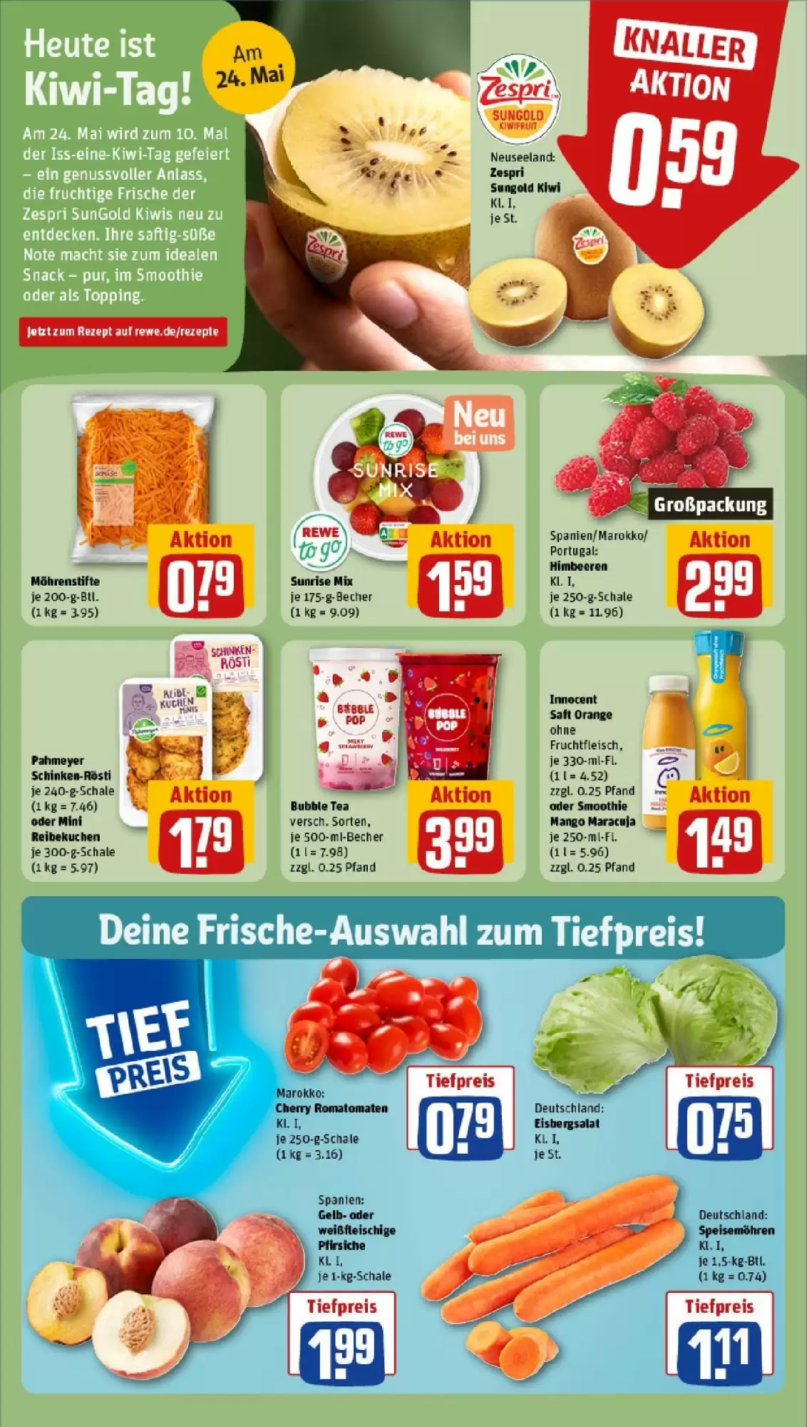 REWE Prospekt woche 21 - 19-05-2025 ( ist gültig von 19-05-2025 bis 25-05-2025) | 4