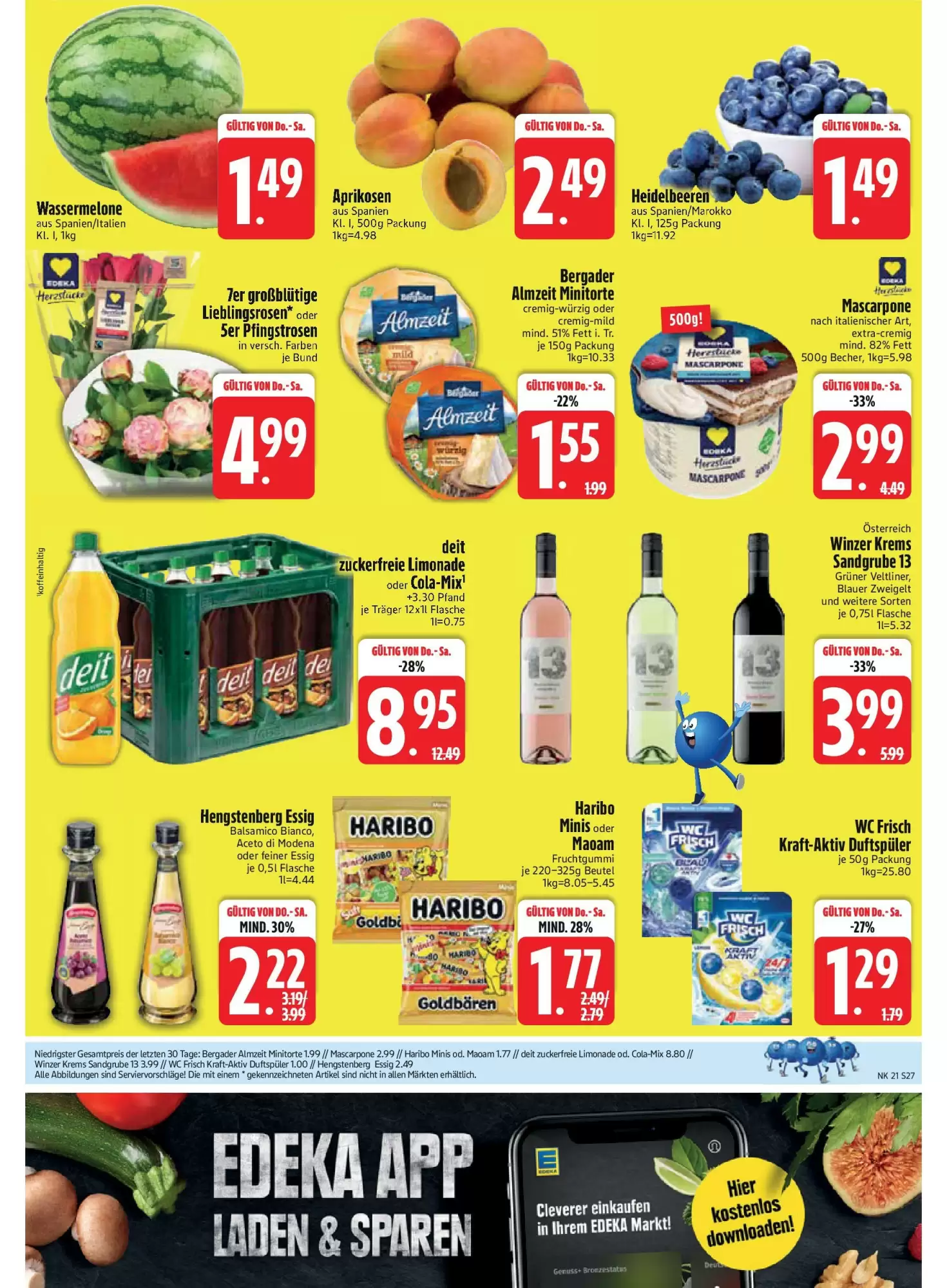 Edeka Prospekt woche 21 - 18-05-2025 ( ist gültig von 18-05-2025 bis 24-05-2025) | 27