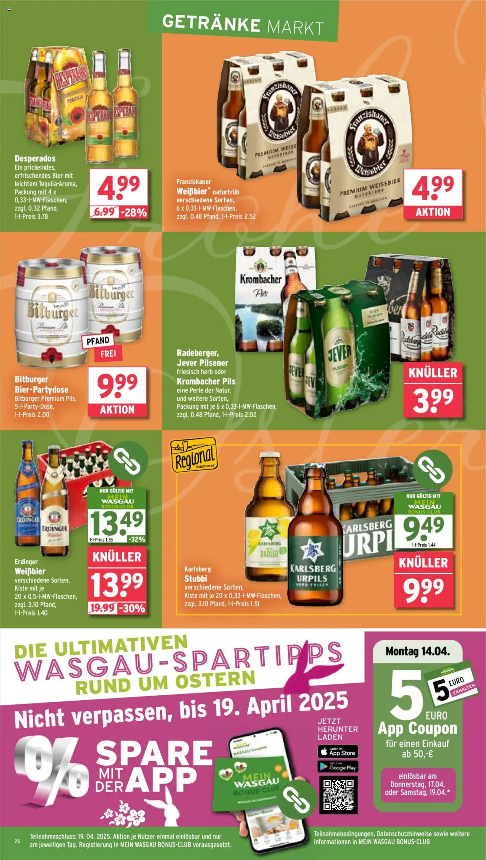 Wasgau Prospekt woche 16 - 14-04-2025