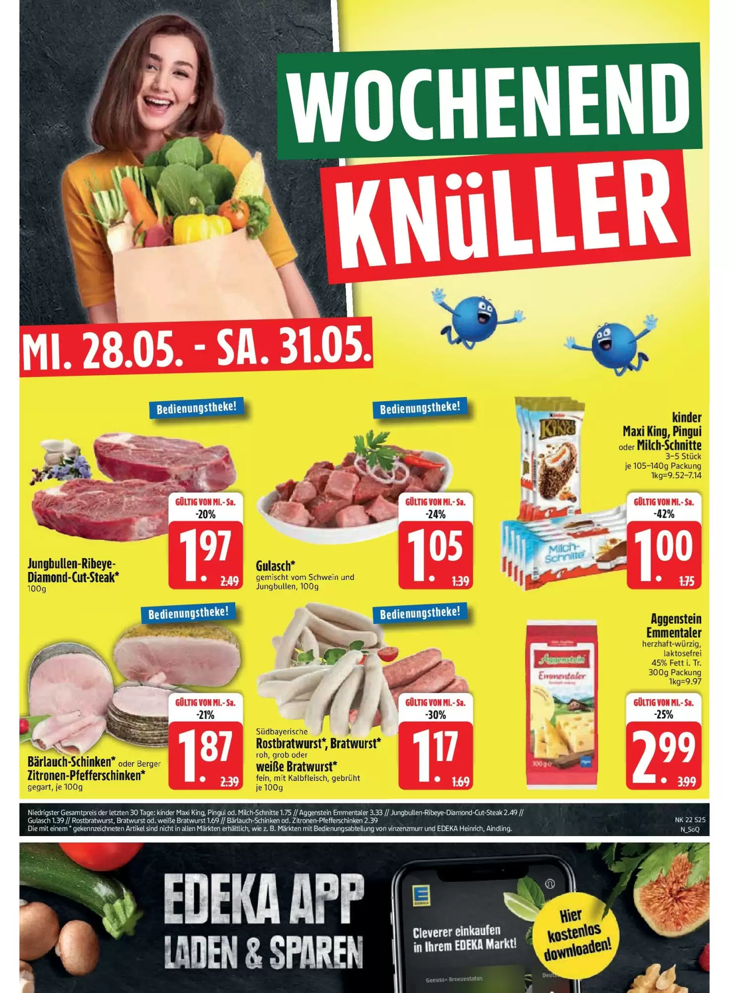 Edeka Prospekt woche 22 - 25-05-2025 ( ist gültig von 25-05-2025 bis 31-05-2025) | 27