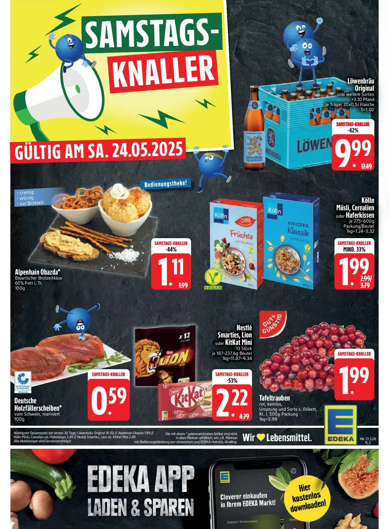 Edeka Prospekt woche 21 - 18-05-2025 ( ist gültig von 18-05-2025 bis 24-05-2025) | 28