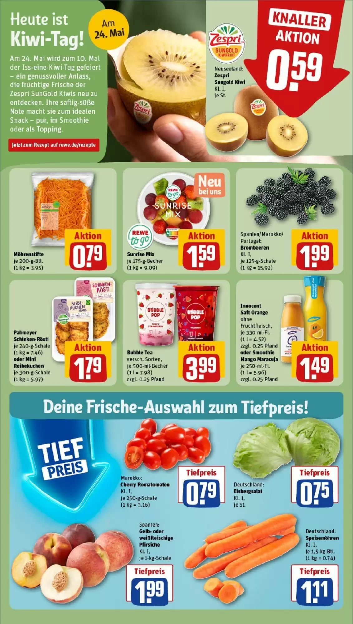 REWE Prospekt woche 21 - 19-05-2025 ( ist gültig von 19-05-2025 bis 25-05-2025) | 6