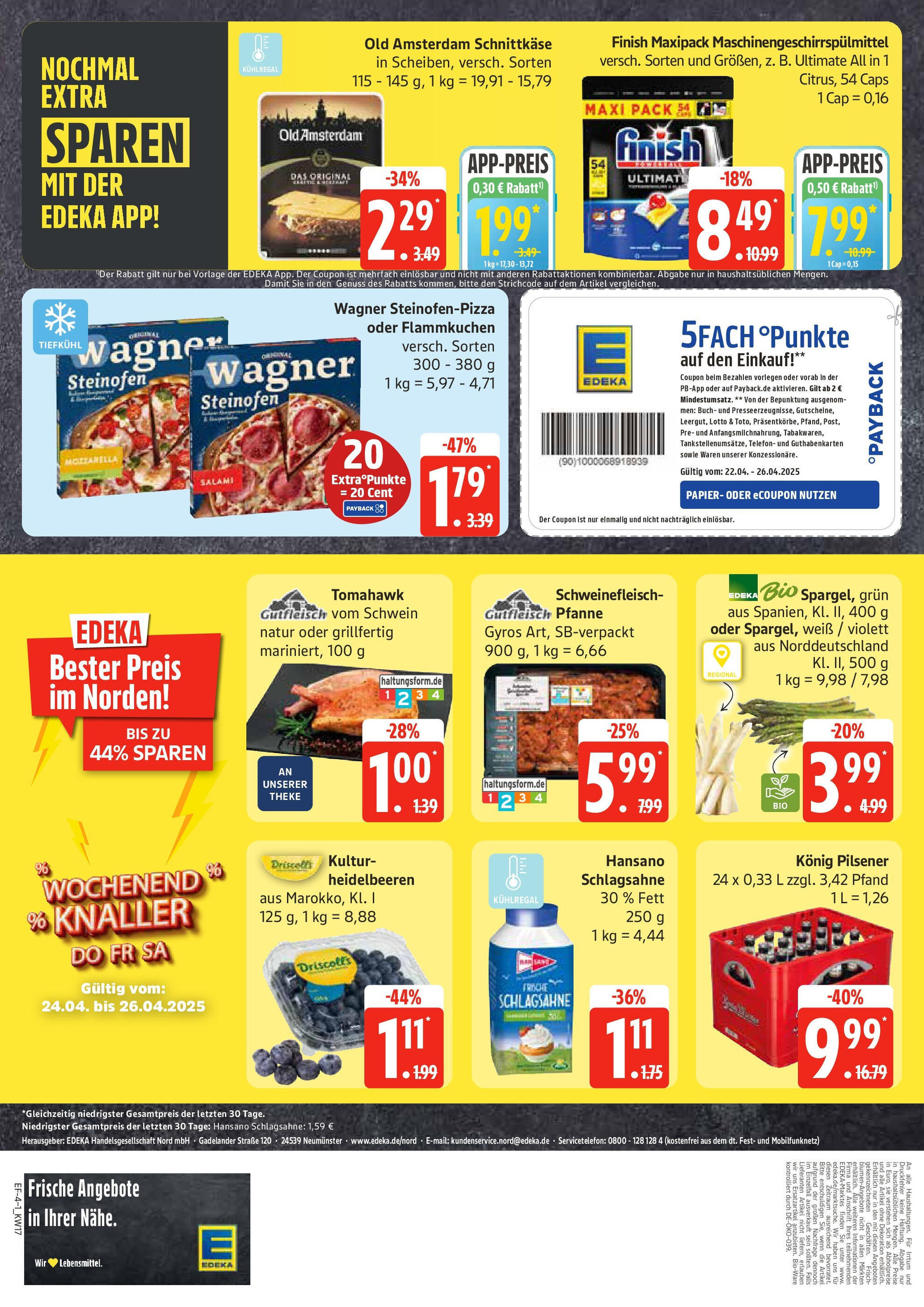 Edeka Prospekt woche 17 - 20-04-2025
