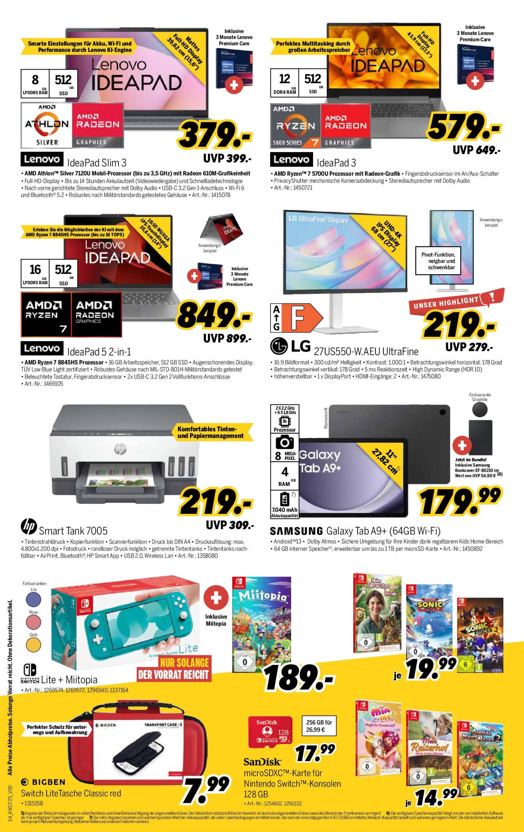 MEDIMAX Prospekt woche 16 - 17-04-2025