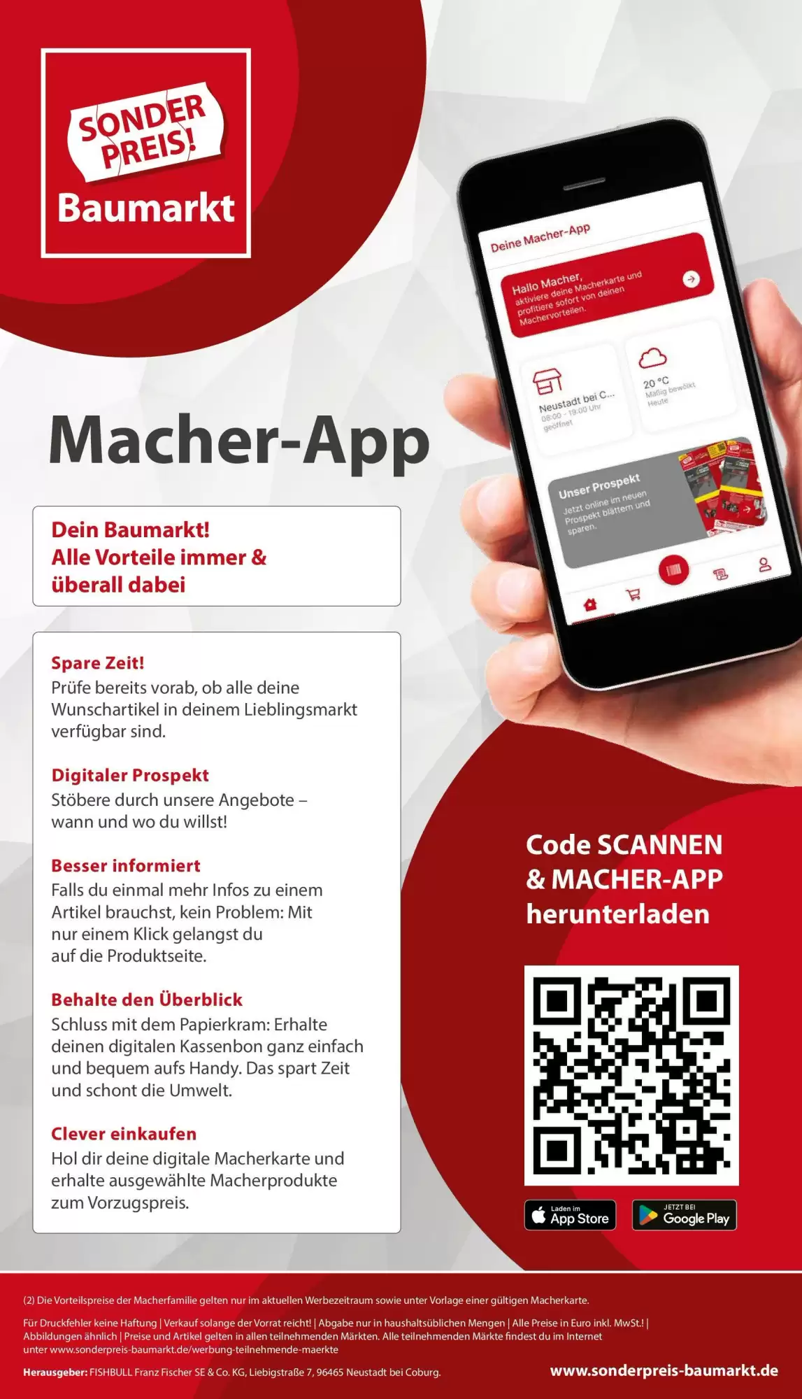 Sonderpreis Baumarkt Prospekt woche 17 - 26-04-2025