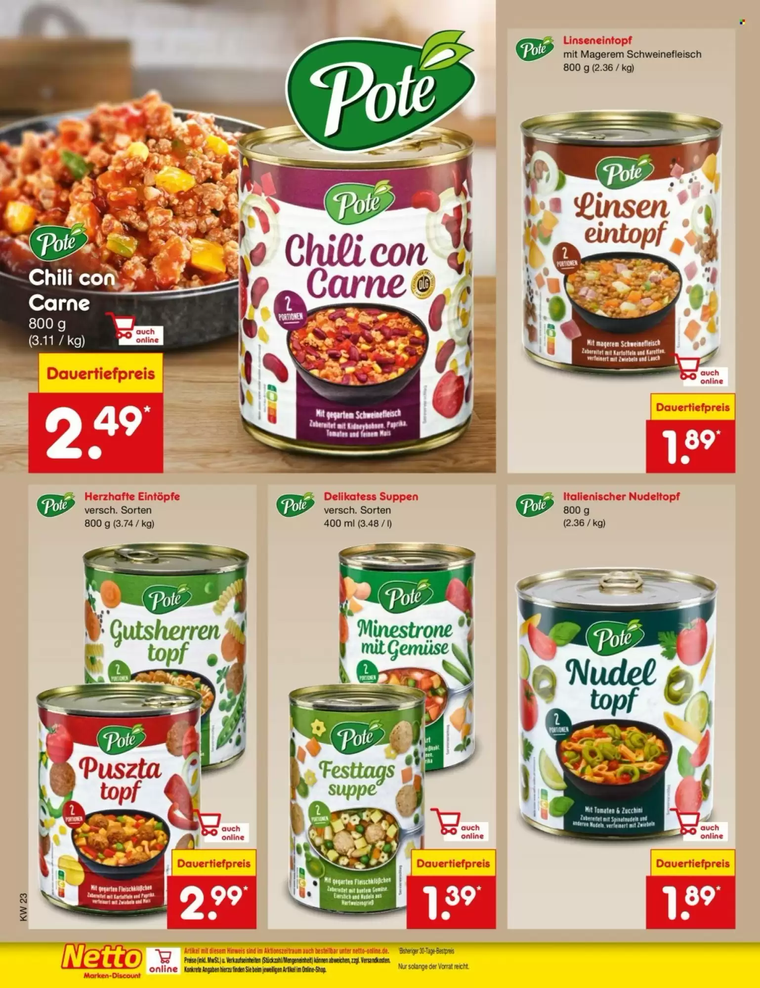 Netto Marken-Discount Prospekt woche 23 - 02-06-2025 ( ist gültig von 02-06-2025 bis 07-06-2025)