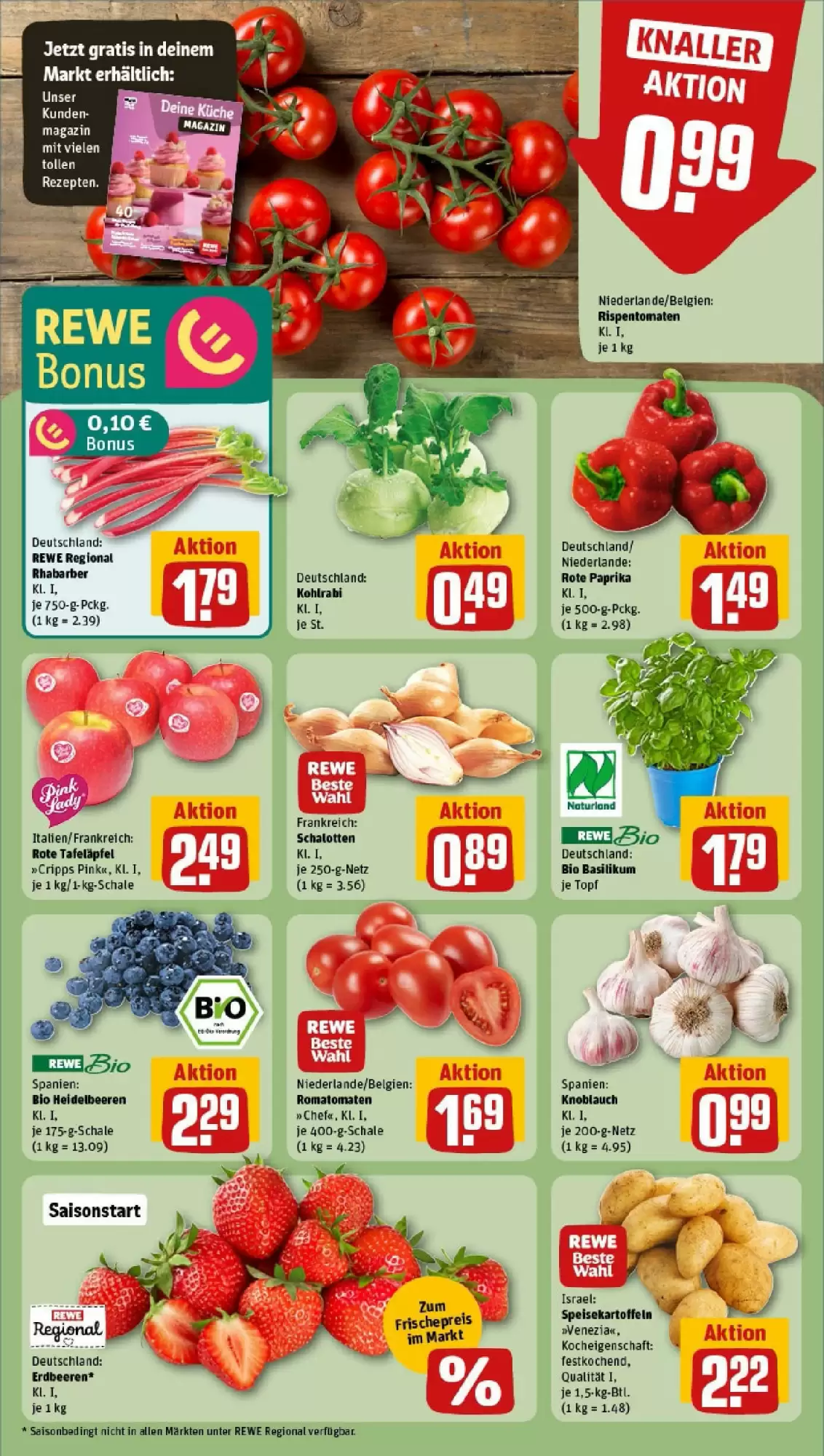 REWE Prospekt woche 21 - 19-05-2025 ( ist gültig von 19-05-2025 bis 25-05-2025) | 7