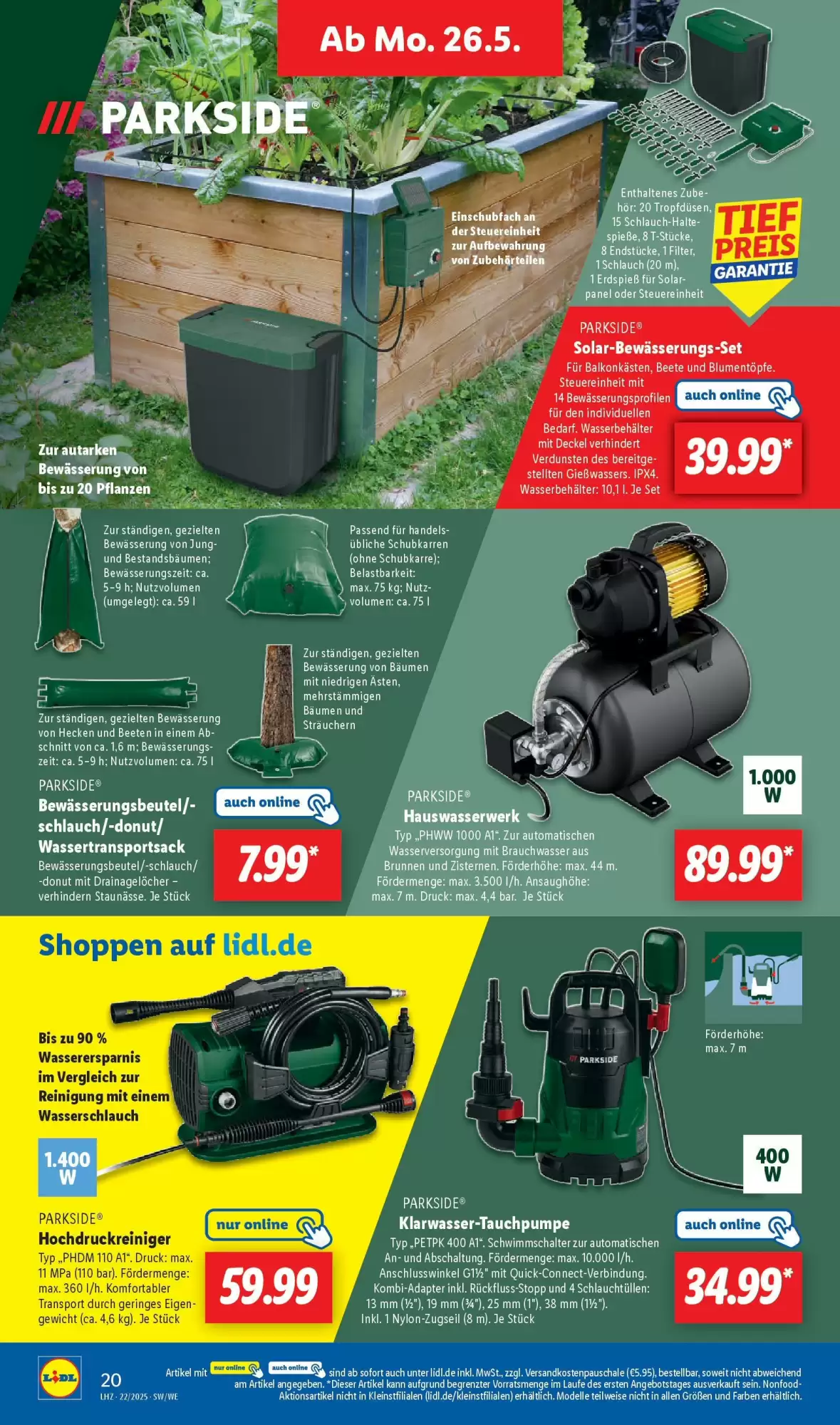 Lidl Prospekt woche 22 - 26-05-2025 ( ist gültig von 26-05-2025 bis 31-05-2025)