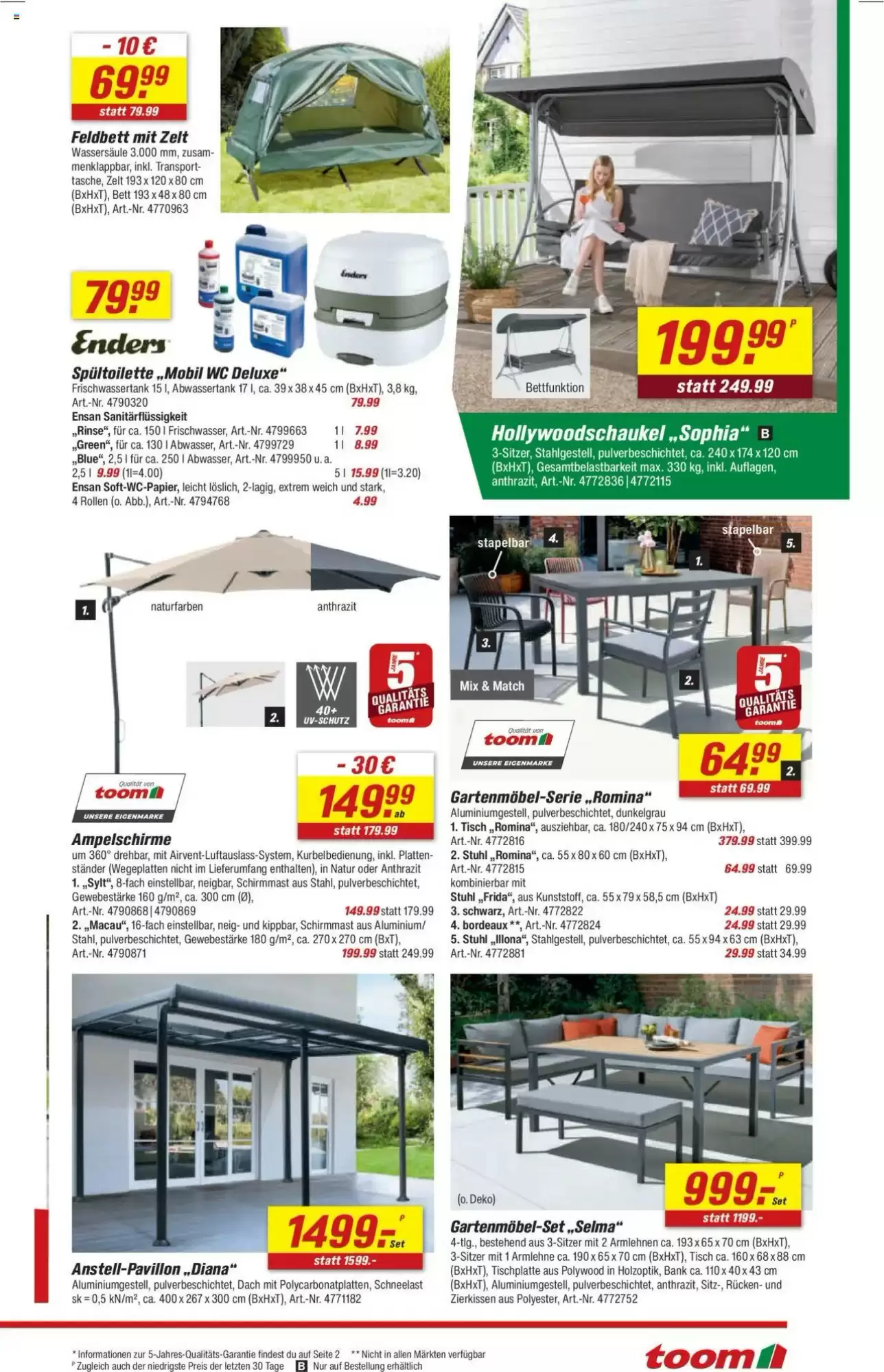 toom Baumarkt Prospekt woche 18 - 03-05-2025 ( ist gültig von 03-05-2025 bis 09-05-2025) | 7