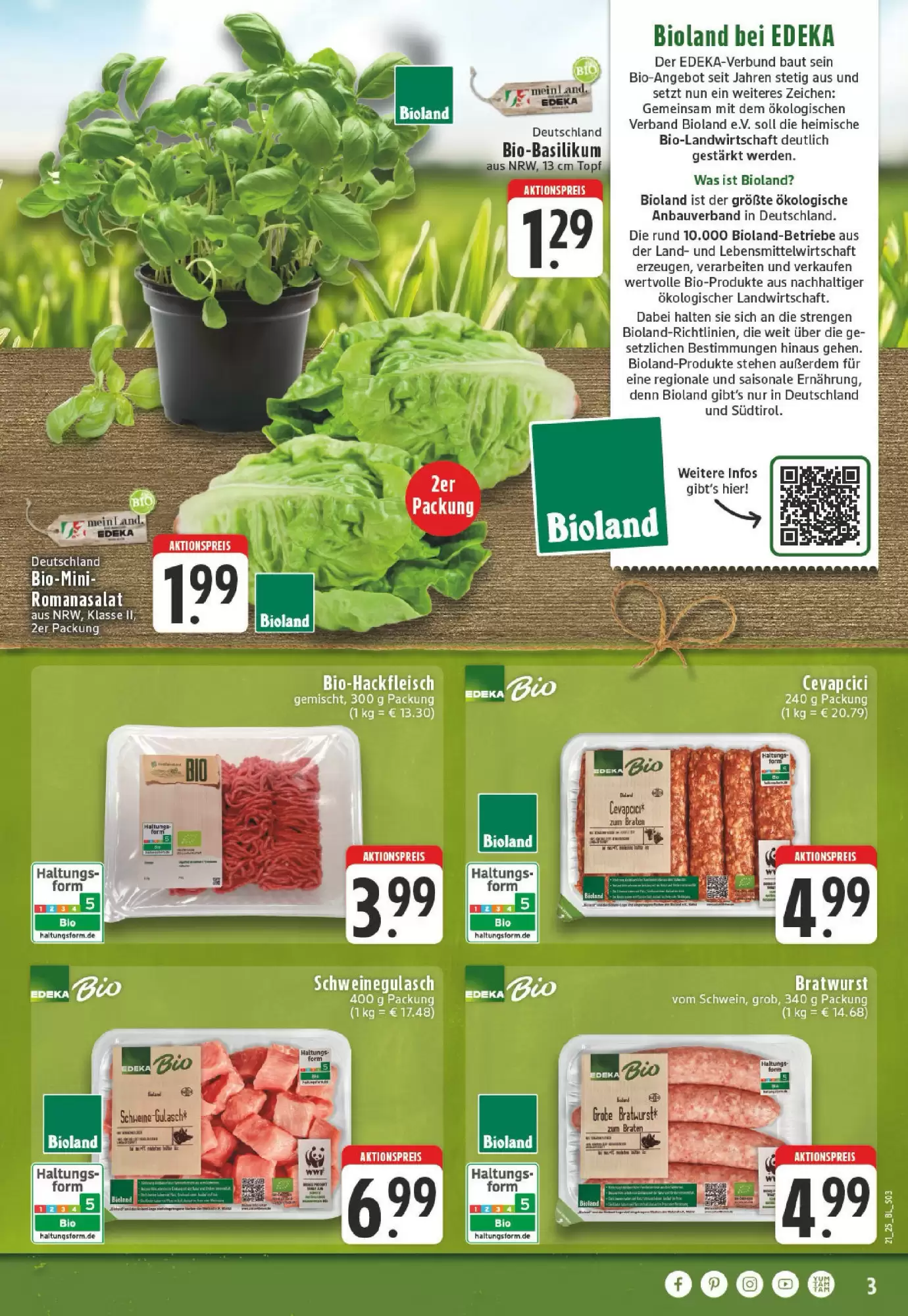 Edeka Prospekt woche 21 - 18-05-2025 ( ist gültig von 18-05-2025 bis 24-05-2025) | 3