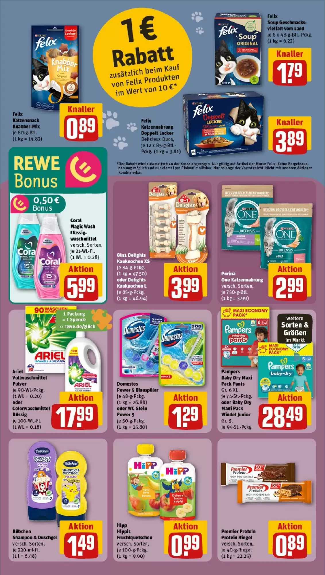 REWE Prospekt woche 22 - 25-05-2025 ( ist gültig von 25-05-2025 bis 01-06-2025) | 23