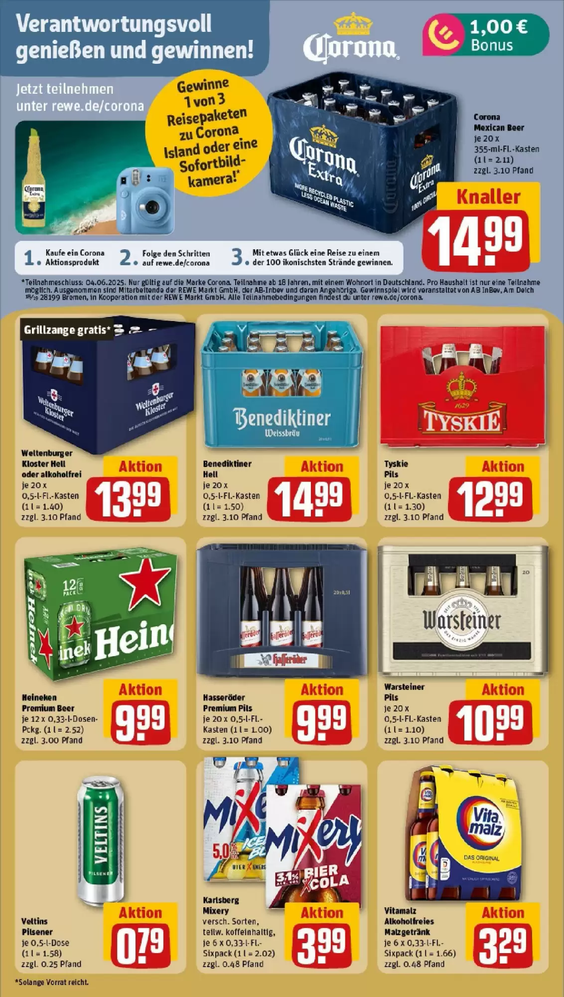REWE Prospekt woche 22 - 25-05-2025 ( ist gültig von 25-05-2025 bis 01-06-2025) | 15