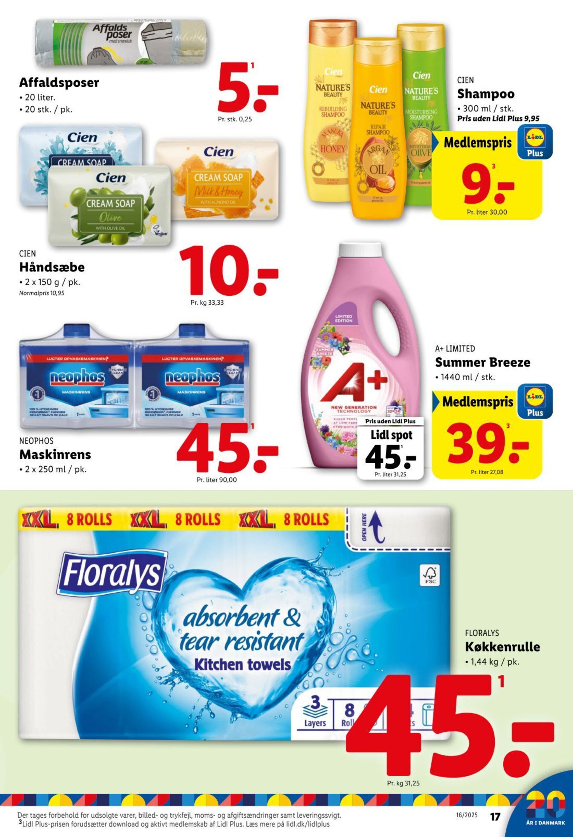 Lidl tilbudsavis uge 16 - 13-04-2025 ( gælder fra 13-04-2025 indtil 19-04-2025)