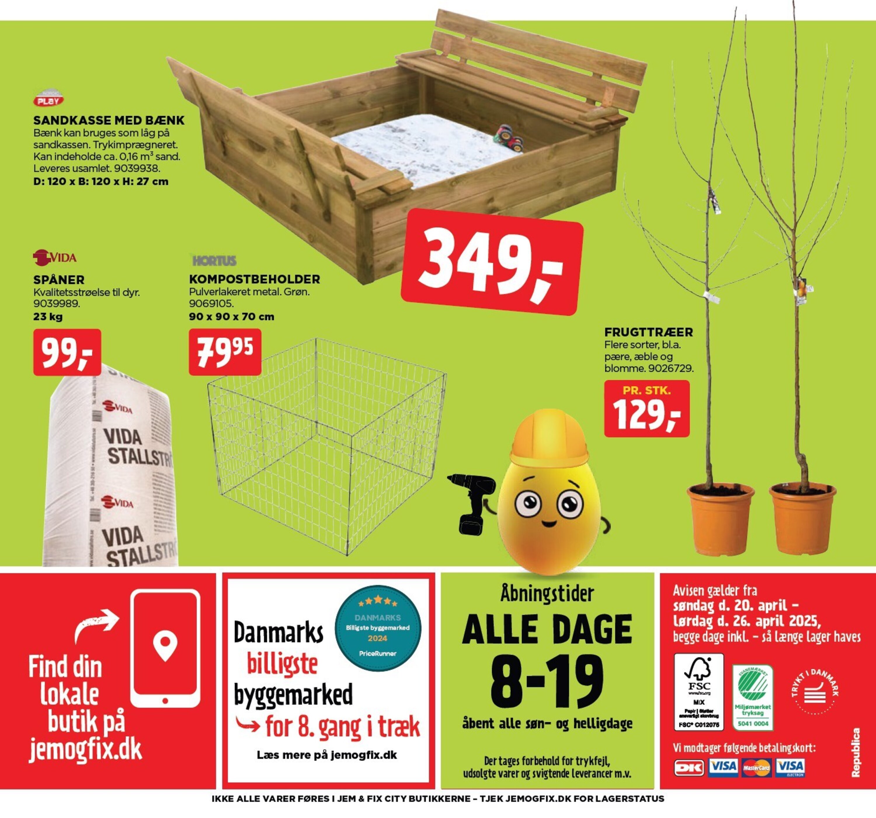 jem & fix tilbudsavis uge 17 - 20-04-2025 ( gælder fra 20-04-2025 indtil 26-04-2025)