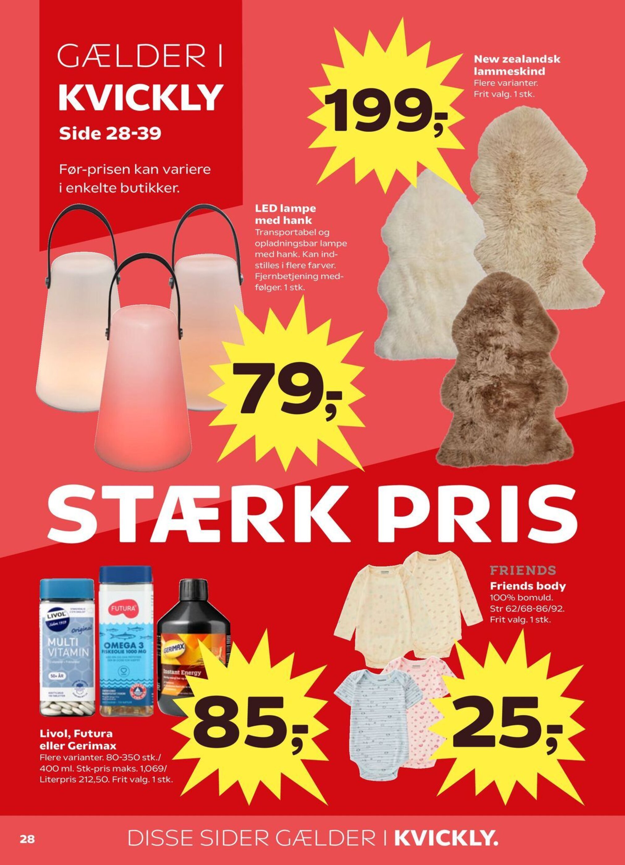 Kvickly tilbudsavis uge 17 - 22-04-2025 ( gælder fra 22-04-2025 indtil 29-04-2025)