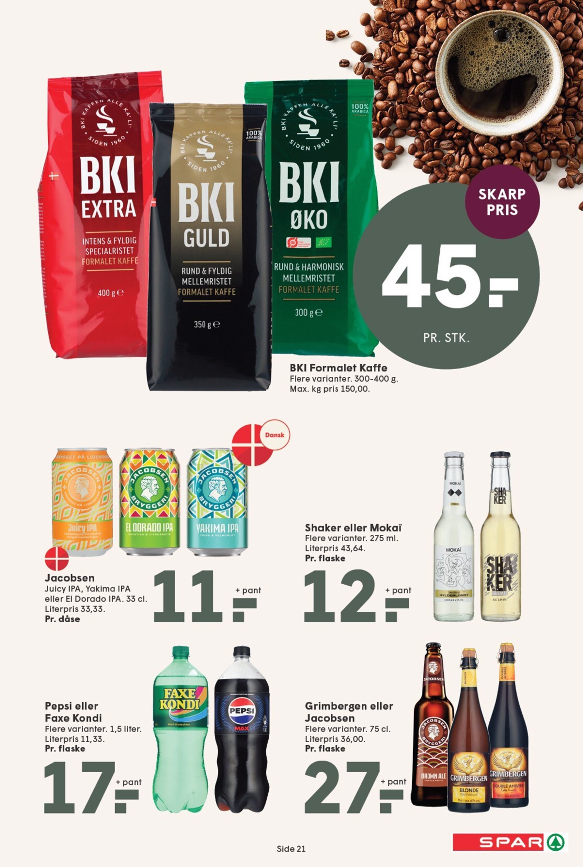 SPAR tilbudsavis uge 17 - 25-04-2025 ( gælder fra 25-04-2025 indtil 01-05-2025)