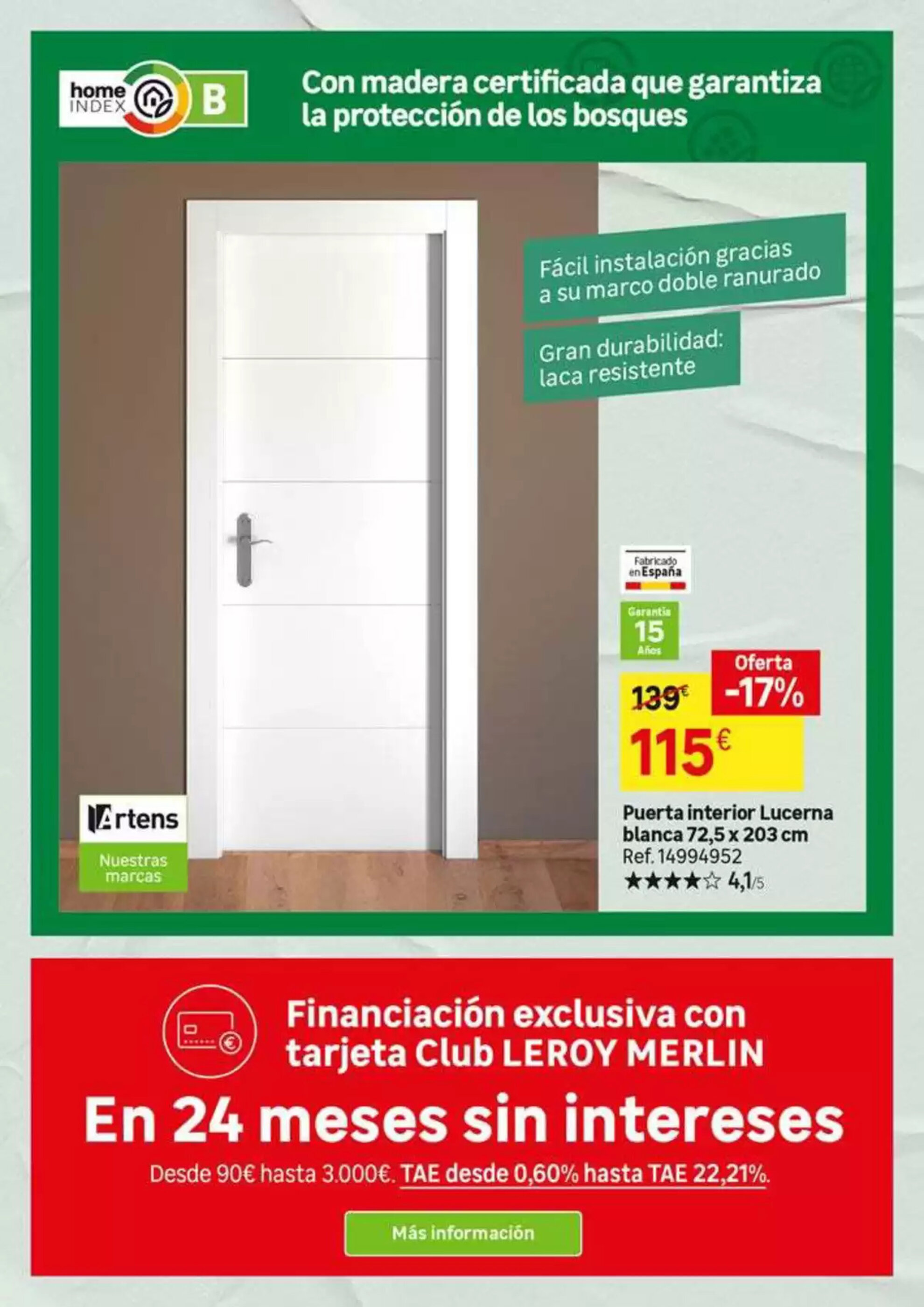 Folleto Leroy Merlin - 08-04-2025 (08-04-2025 30-04-2025)