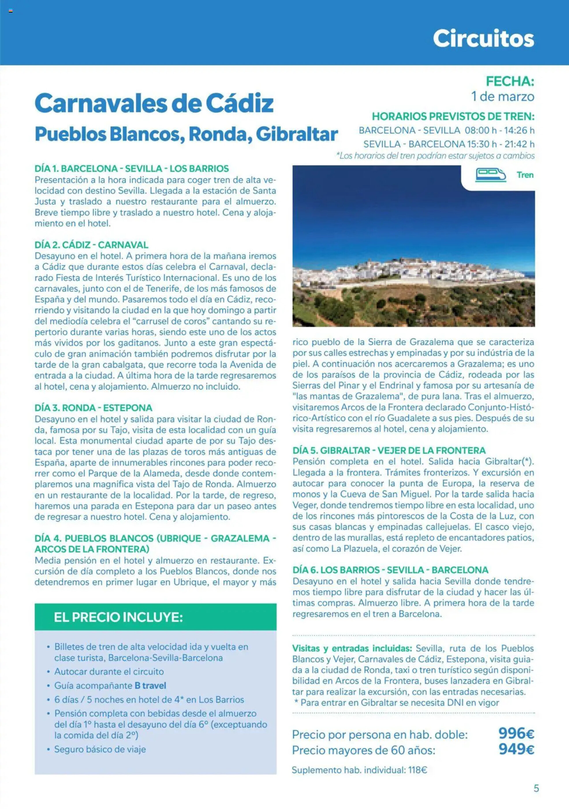 Folleto B The travel Brand - 13-01-2025 (13-01-2025 31-05-2025)