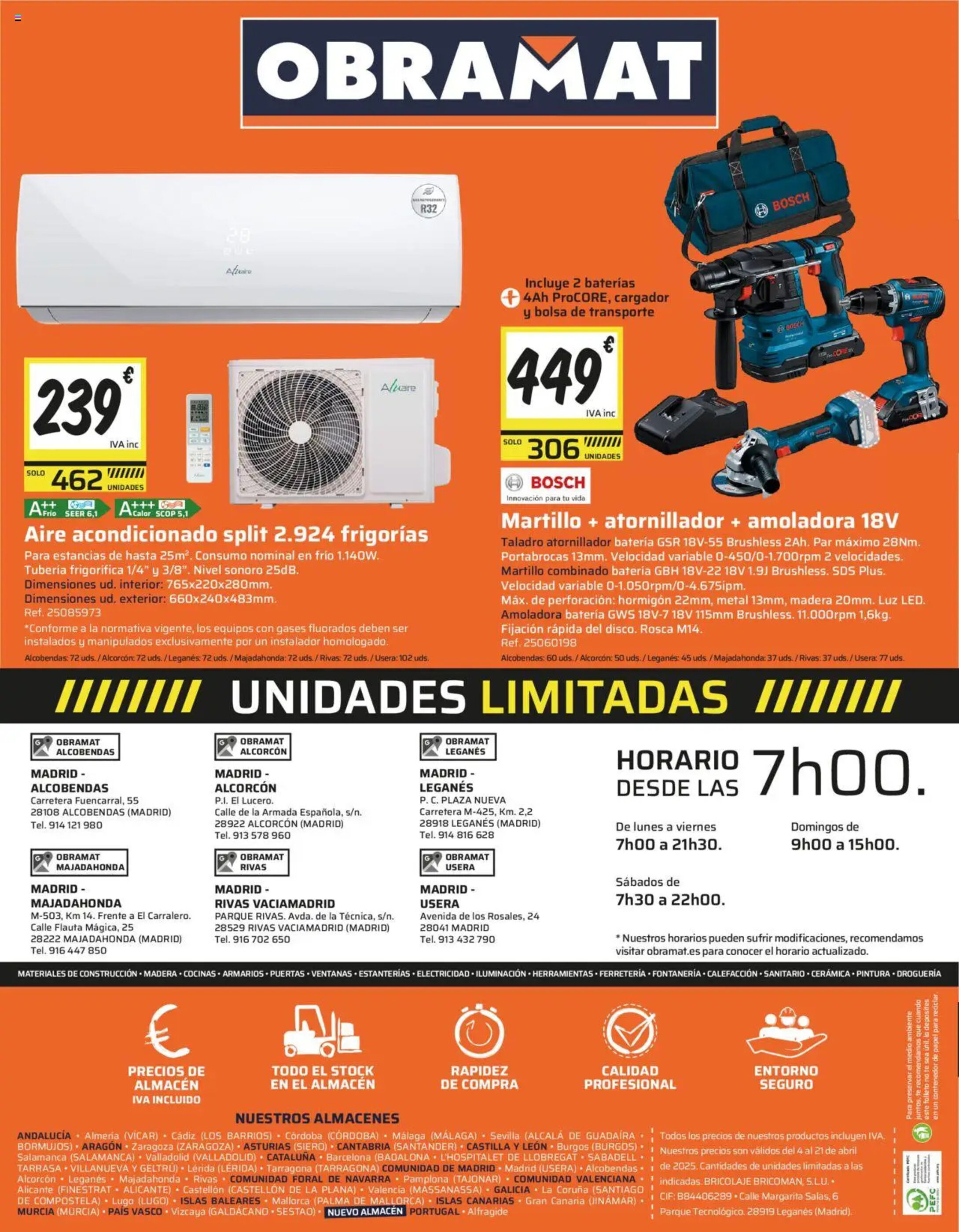 Folleto Obramat - 04-04-2025
